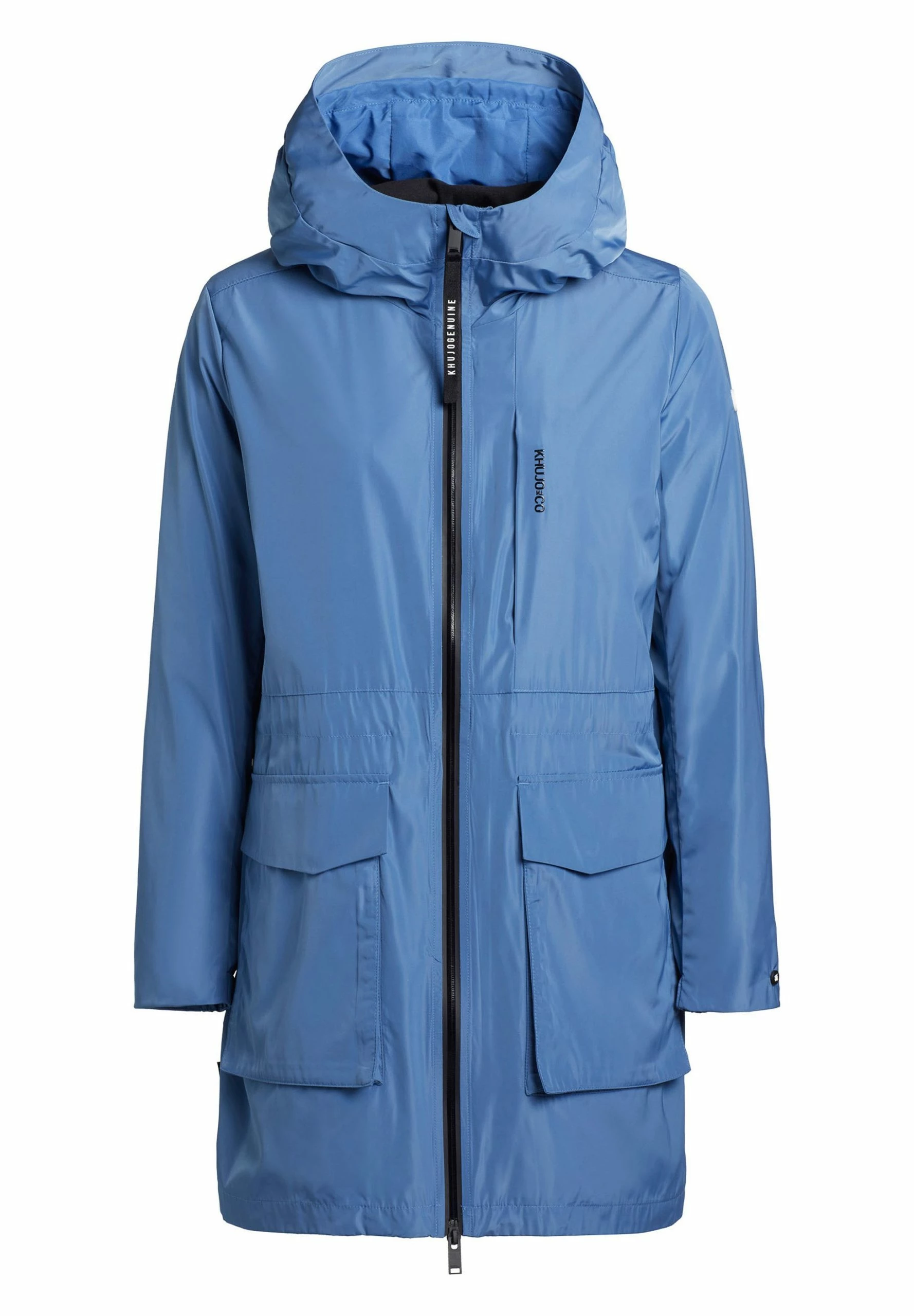 Khujo Mantel Ging - Halflange Jas - Blau 11 Khujo Mantel Ging - Halflange Jas - Blau - Afbeelding 9