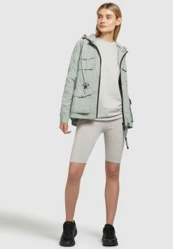 Khujo Flames - Lichte Jas - Blassgrün -Khujo Winkel 01f3d96587b8499ba81cbad9788f94a9