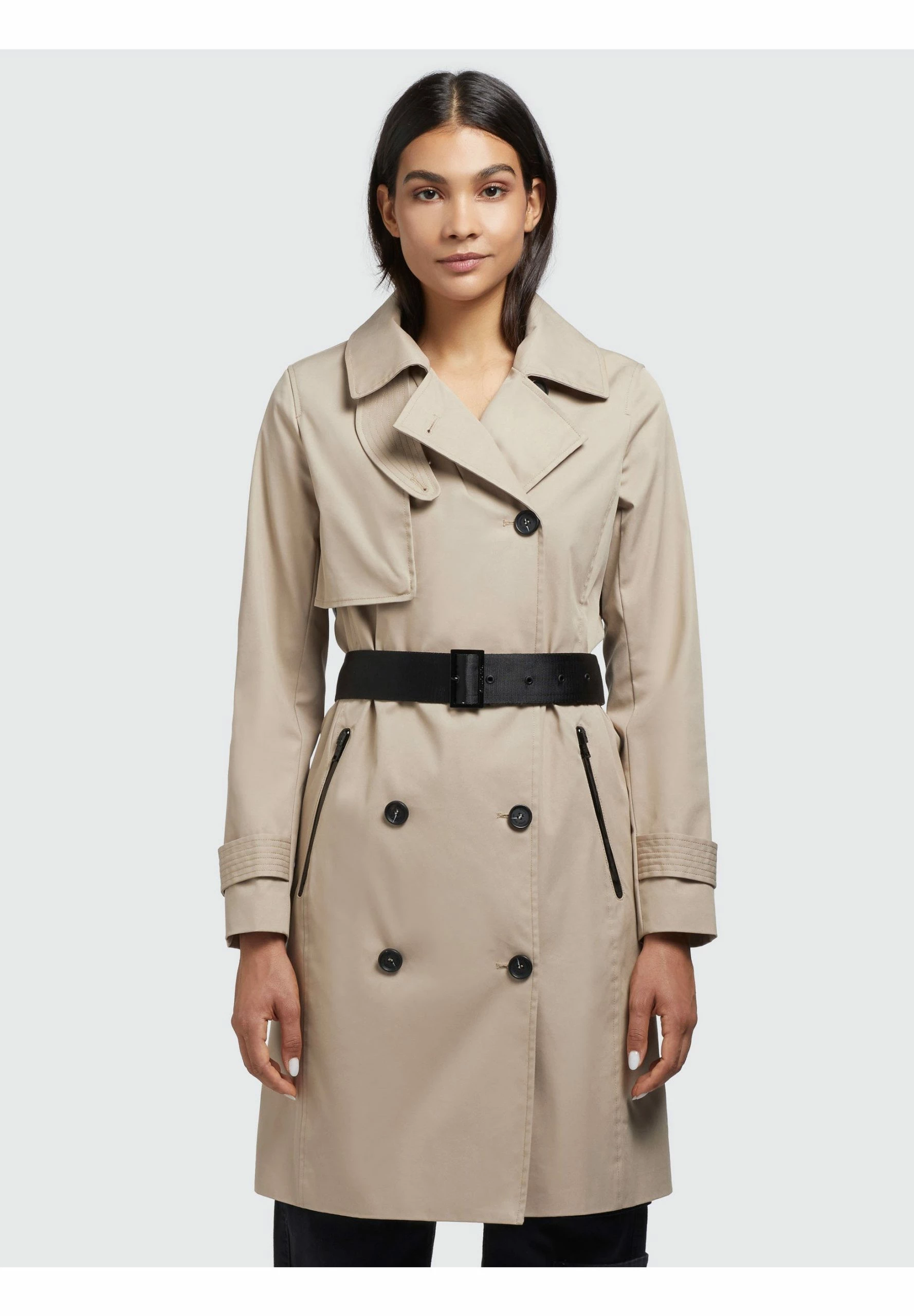 Khujo Trenchcoat - Beige 3 Khujo Trenchcoat - Beige