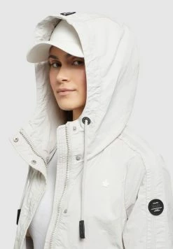 Khujo Zahira3 - Lichte Jas - Hellgrau -Khujo Winkel 04309f863caf4bea9f0c0aa6bd4ccc83