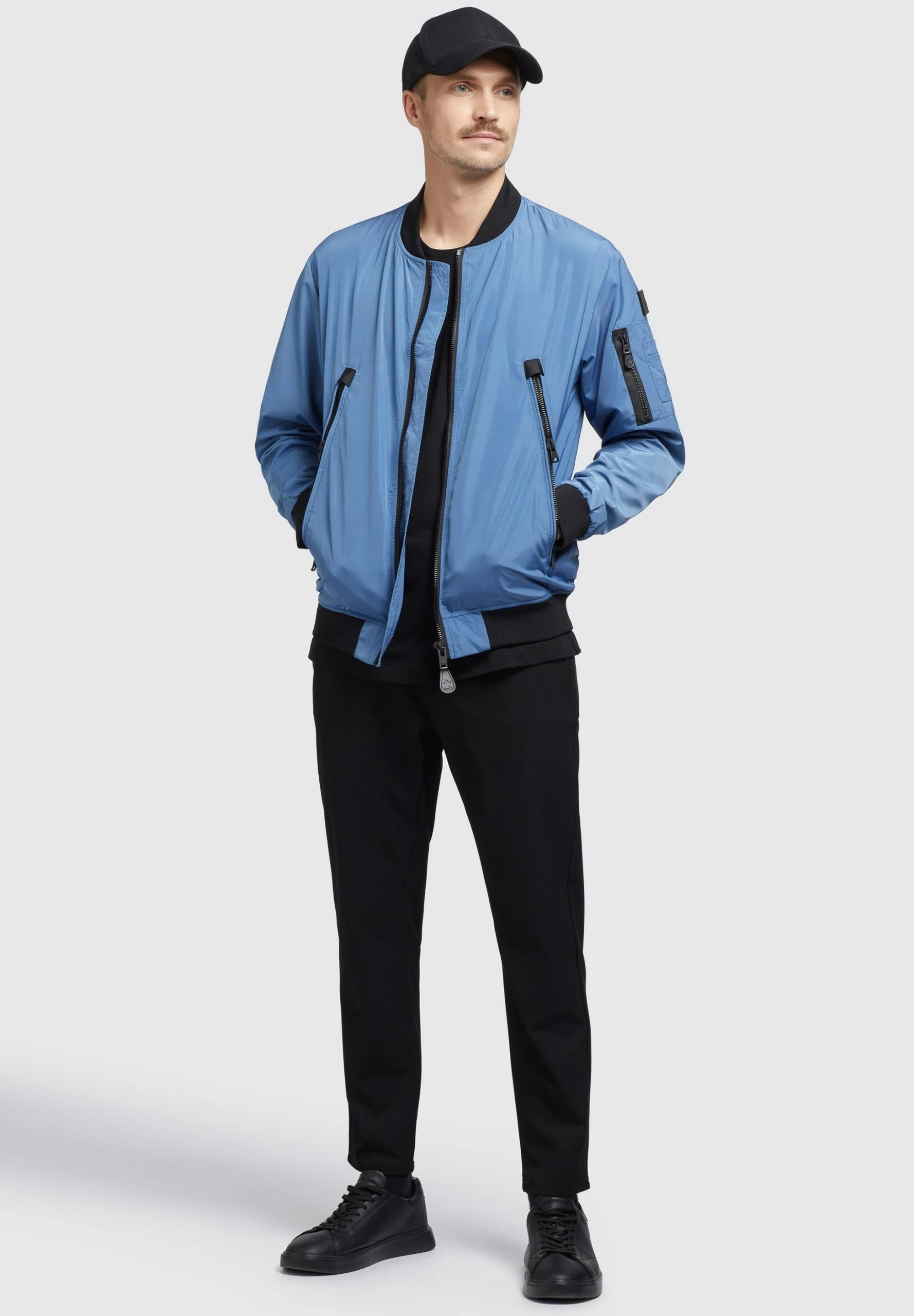 Khujo Astile2 - Bomberjacks - Blau 4 Khujo Astile2 - Bomberjacks - Blau - Afbeelding 2