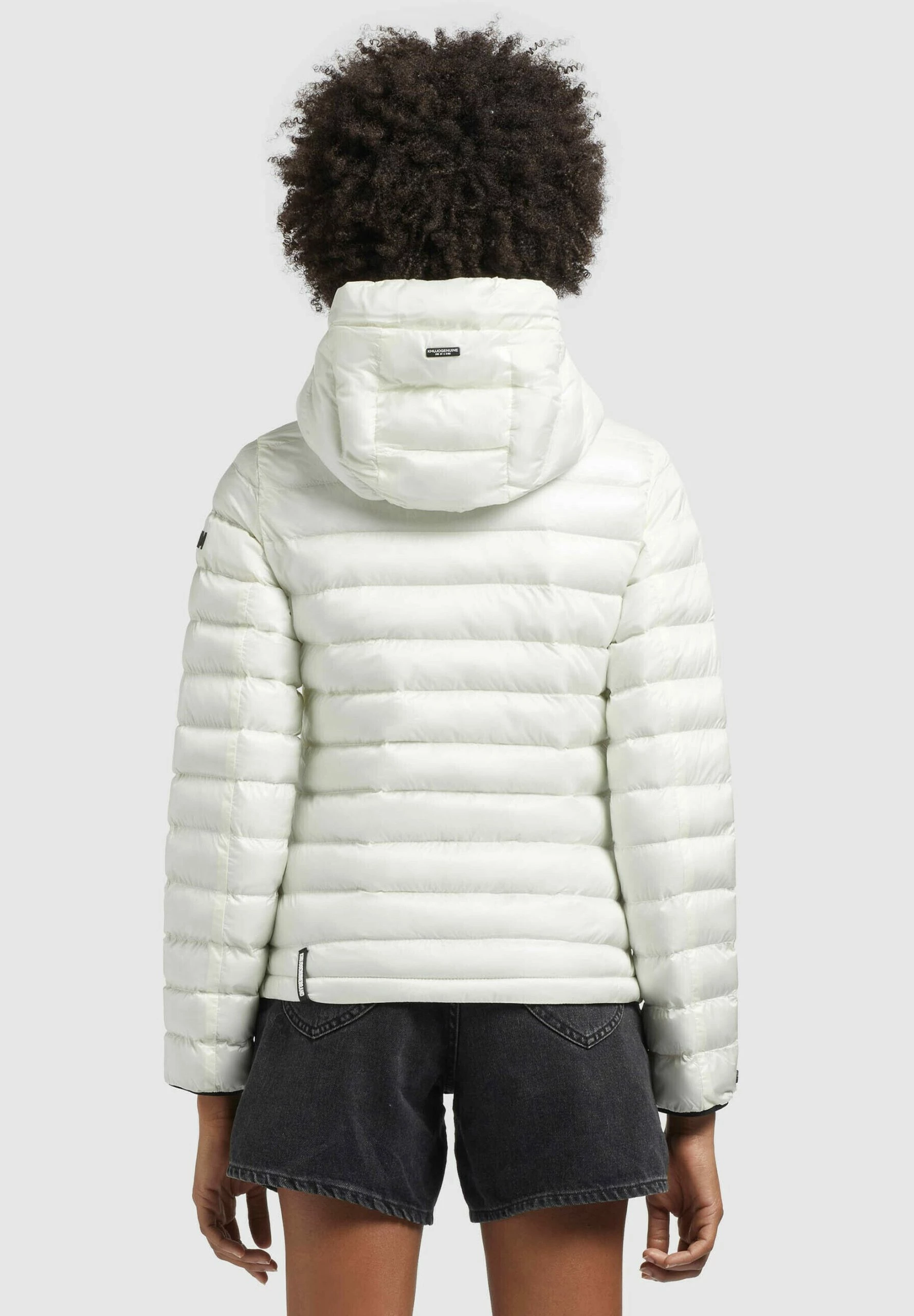 Khujo Lovina4 Shiny - Jas - Cremeweiß 5 Khujo Lovina4 Shiny - Jas - Cremeweiß - Afbeelding 3