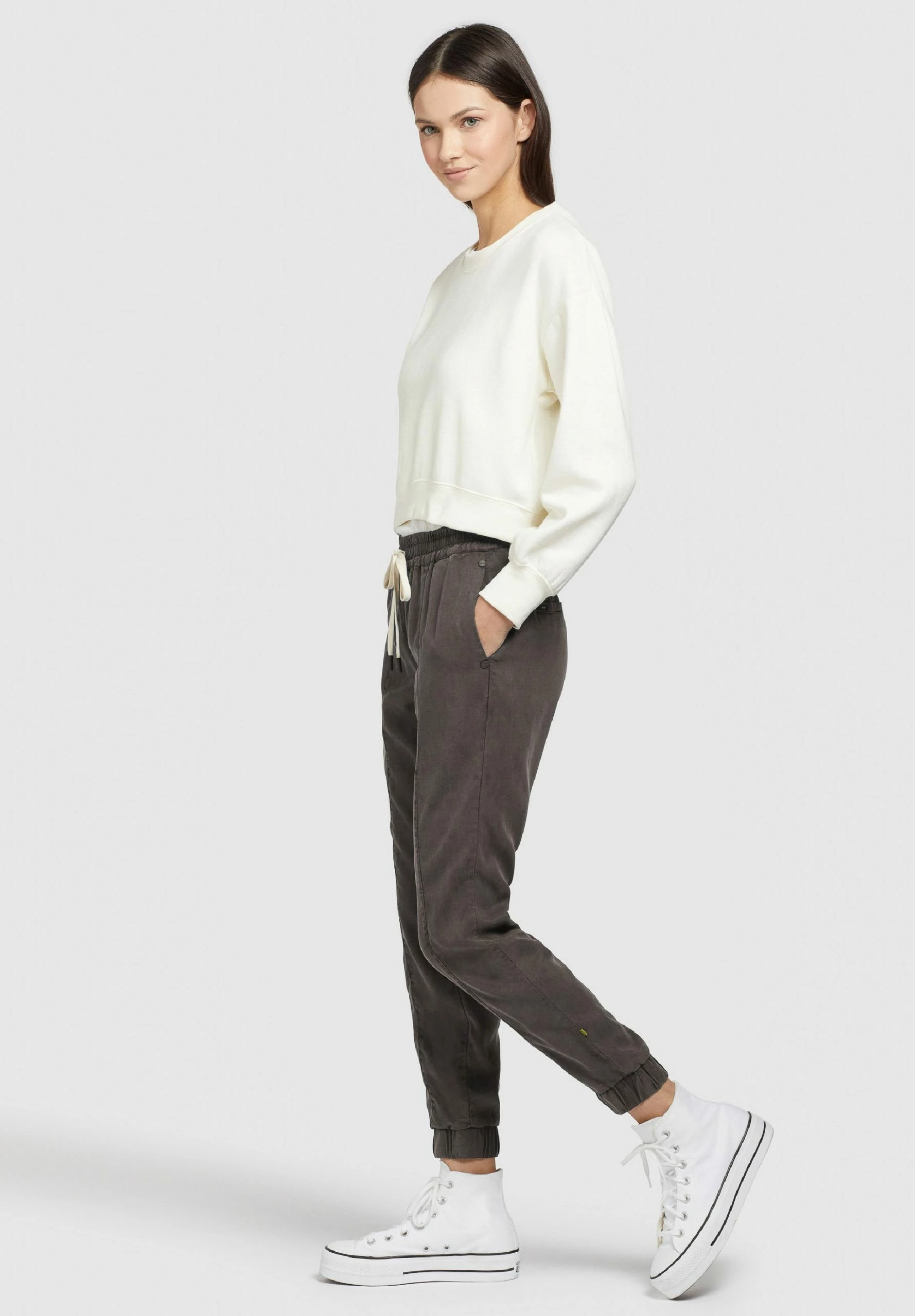 Khujo Sandi - Trainingsbroek - Anthrazit 6 Khujo Sandi - Trainingsbroek - Anthrazit - Afbeelding 4