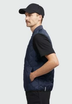 Khujo Liel - Bodywarmer - Dunkelblau -Khujo Winkel 08acdbd782dd4ed8a44d9108b750f46e