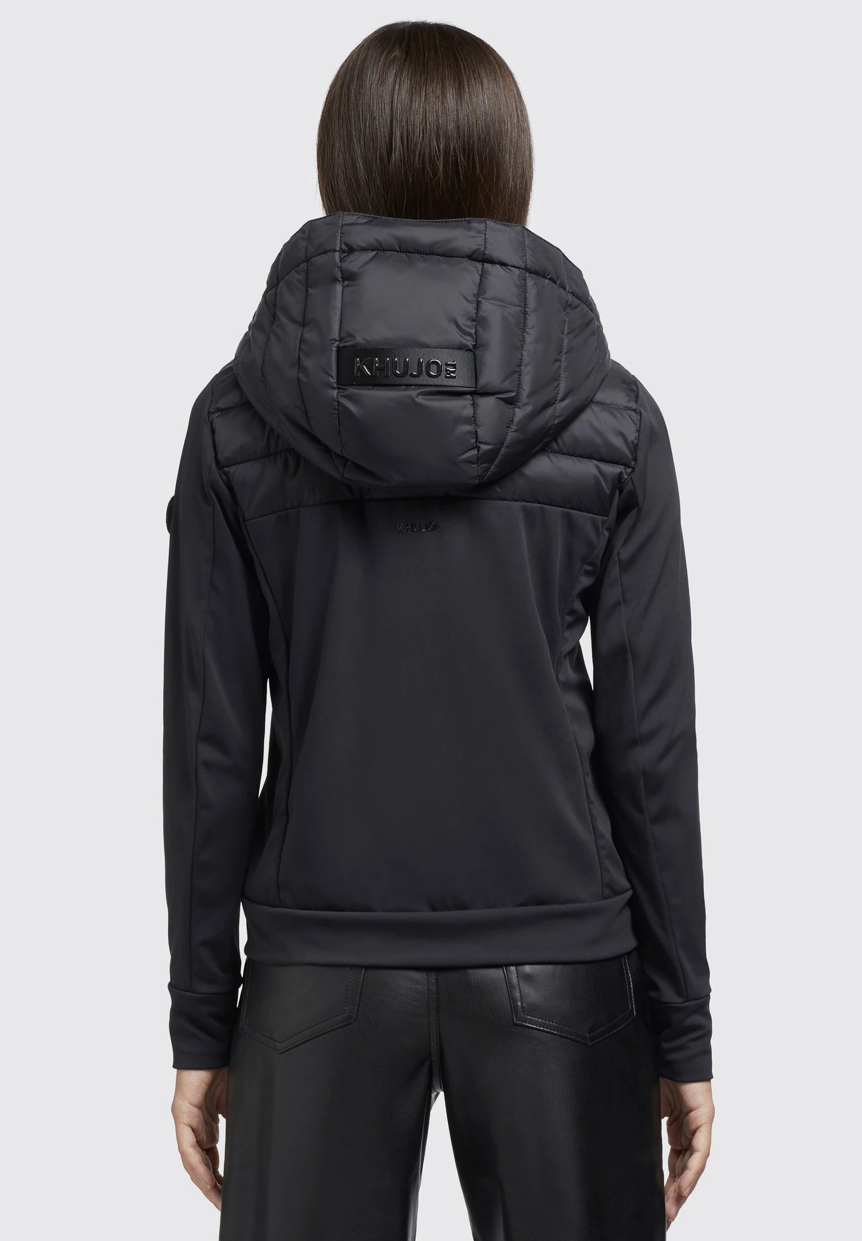 Khujo Ghita Matt - Jas - Schwarz 5 Khujo Ghita Matt - Jas - Schwarz - Afbeelding 3