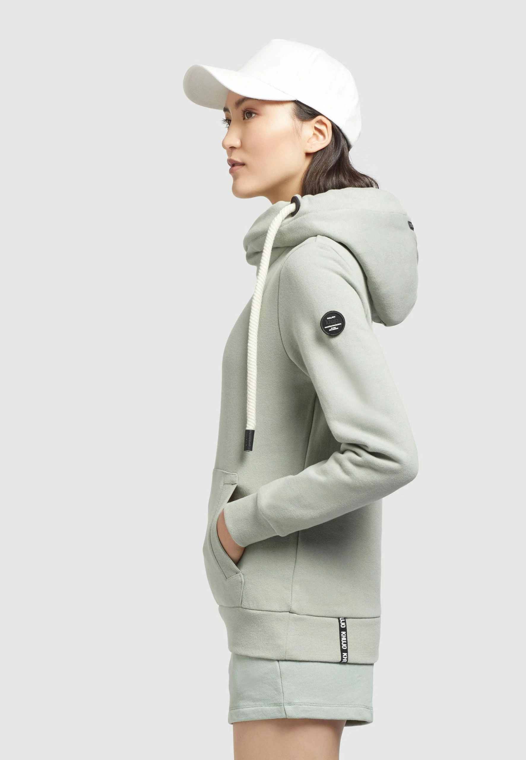 Khujo Rhabea - Hoodie - Blassgrün 7 Khujo Rhabea - Hoodie - Blassgrün - Afbeelding 5
