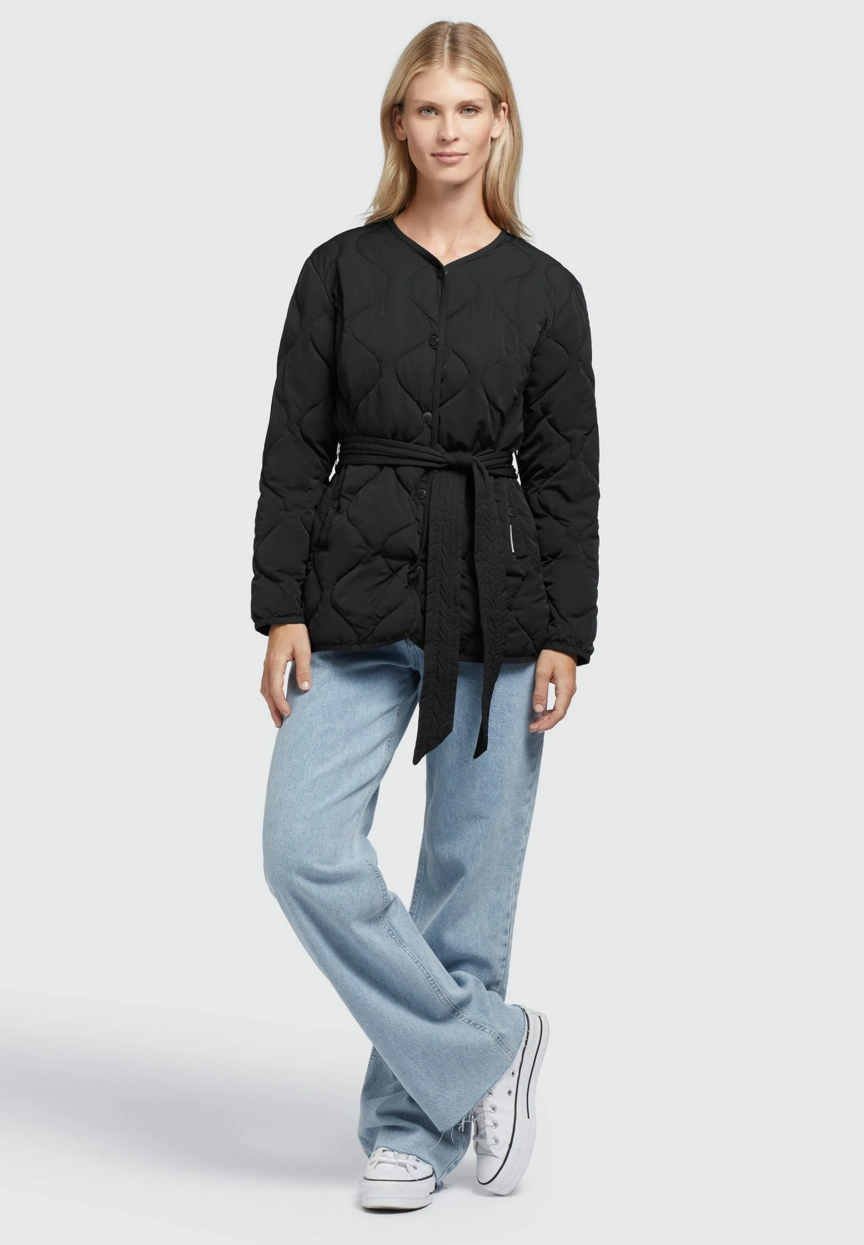 Khujo Yuna - Jas - Schwarz 4 Khujo Yuna - Jas - Schwarz - Afbeelding 2