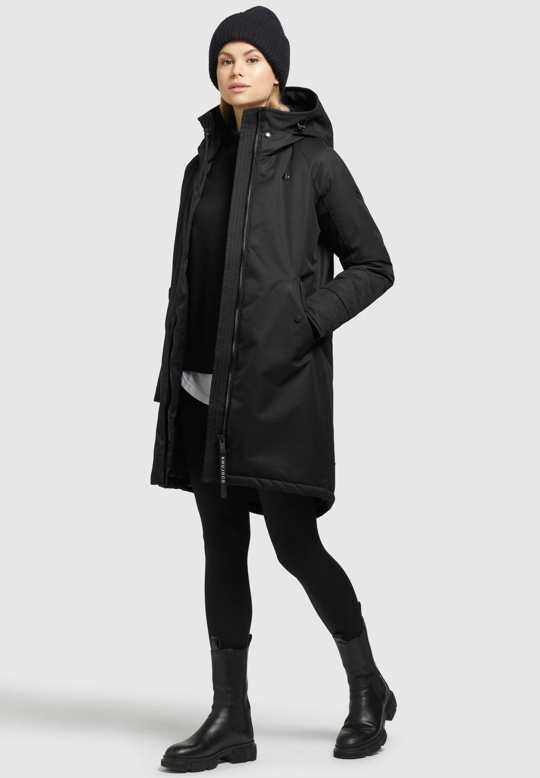 Khujo Laria - Winterjas - Schwarz 9 Khujo Laria - Winterjas - Schwarz - Afbeelding 7