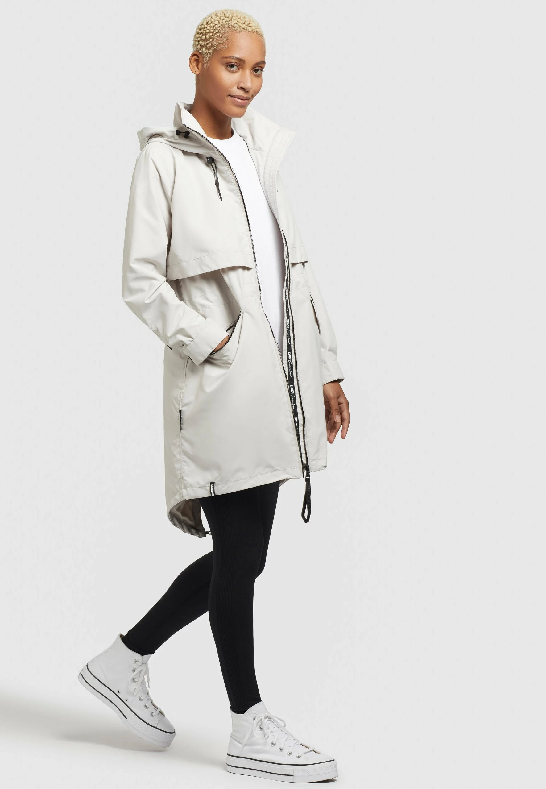 Khujo Ariana - Parka - Hellgrau 9 Khujo Ariana - Parka - Hellgrau - Afbeelding 7