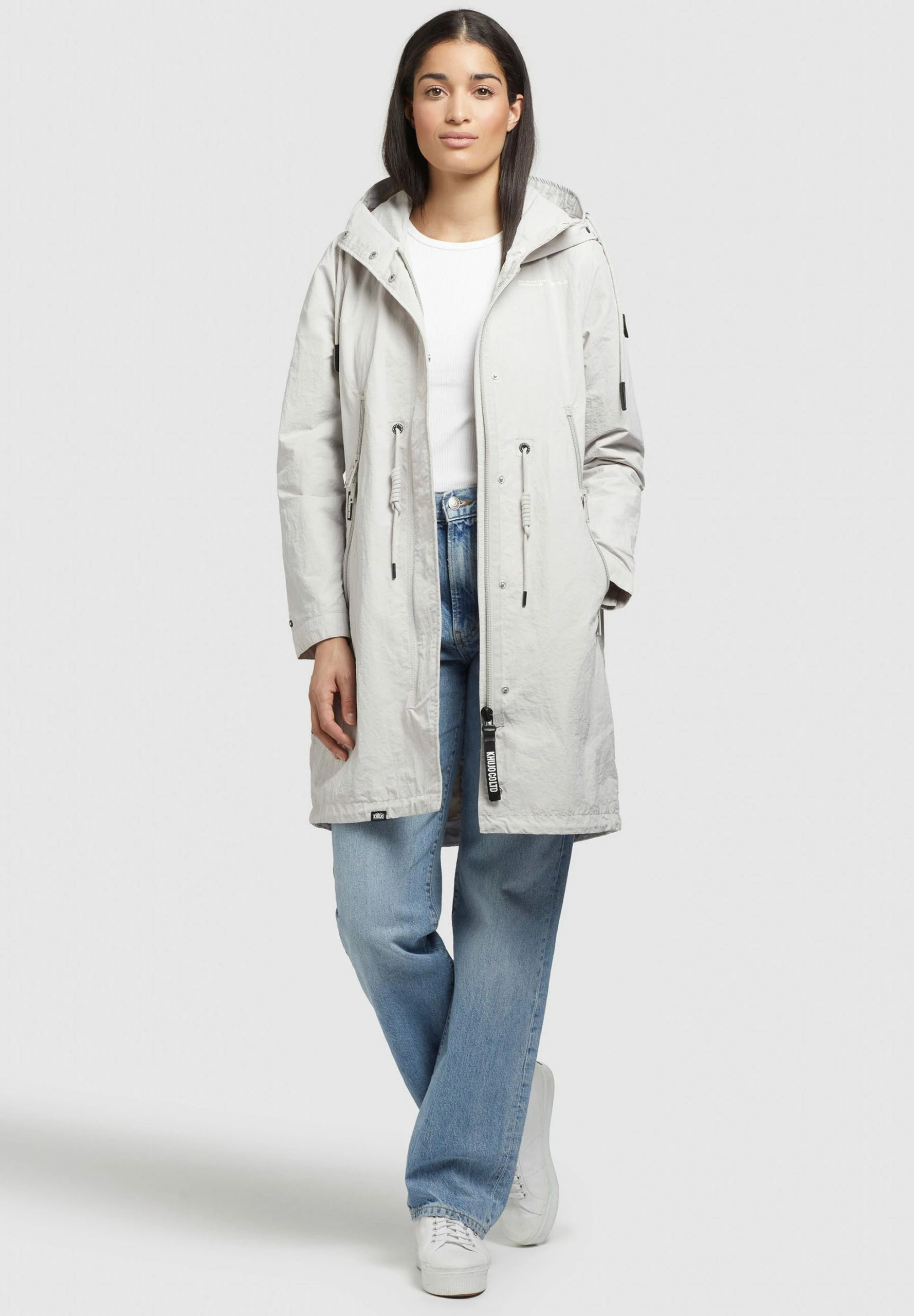 Khujo Adda - Parka - Hellgrau 4 Khujo Adda - Parka - Hellgrau - Afbeelding 2