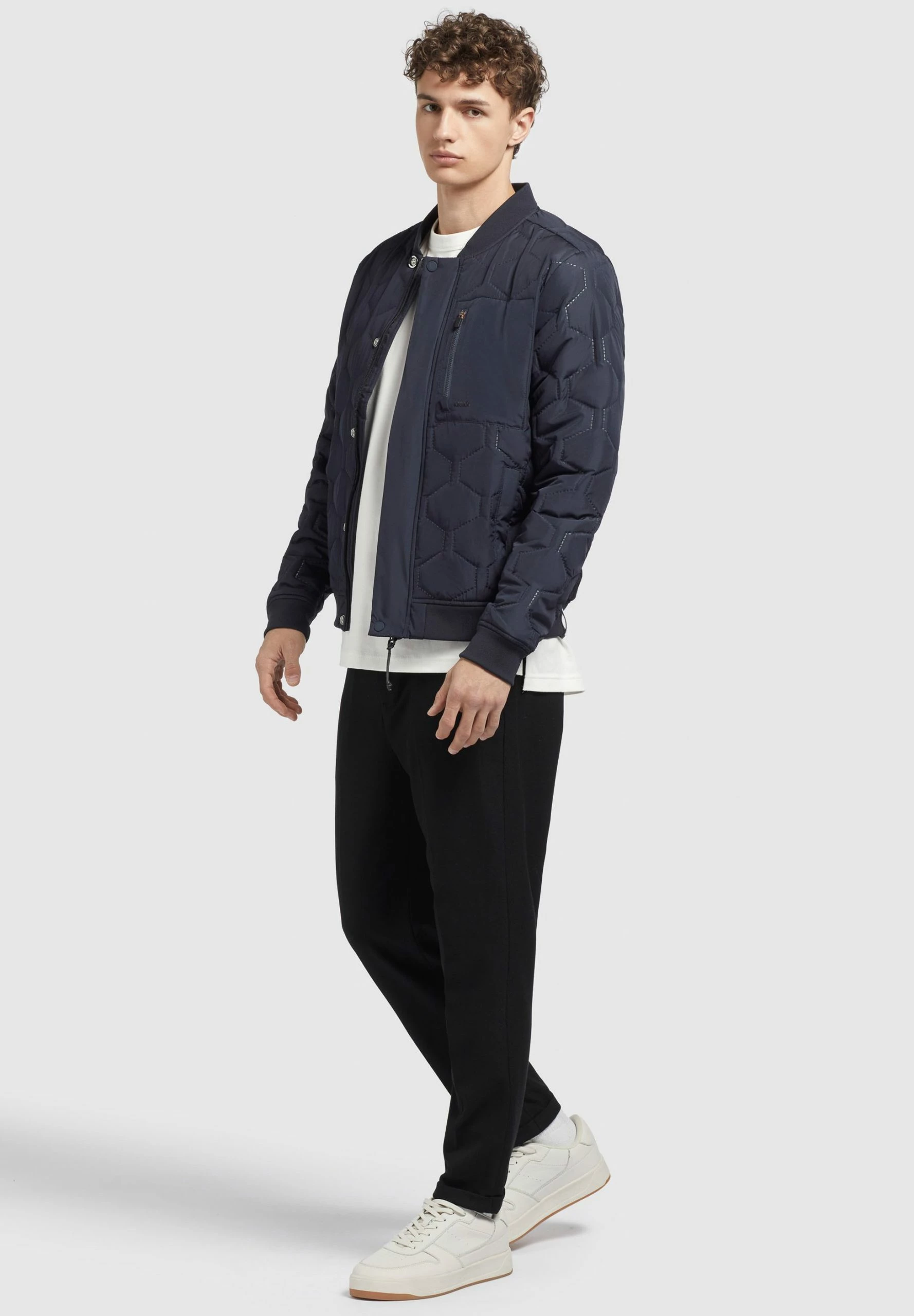 Khujo Carlson - Jas - Dunkelblau 7 Khujo Carlson - Jas - Dunkelblau - Afbeelding 5