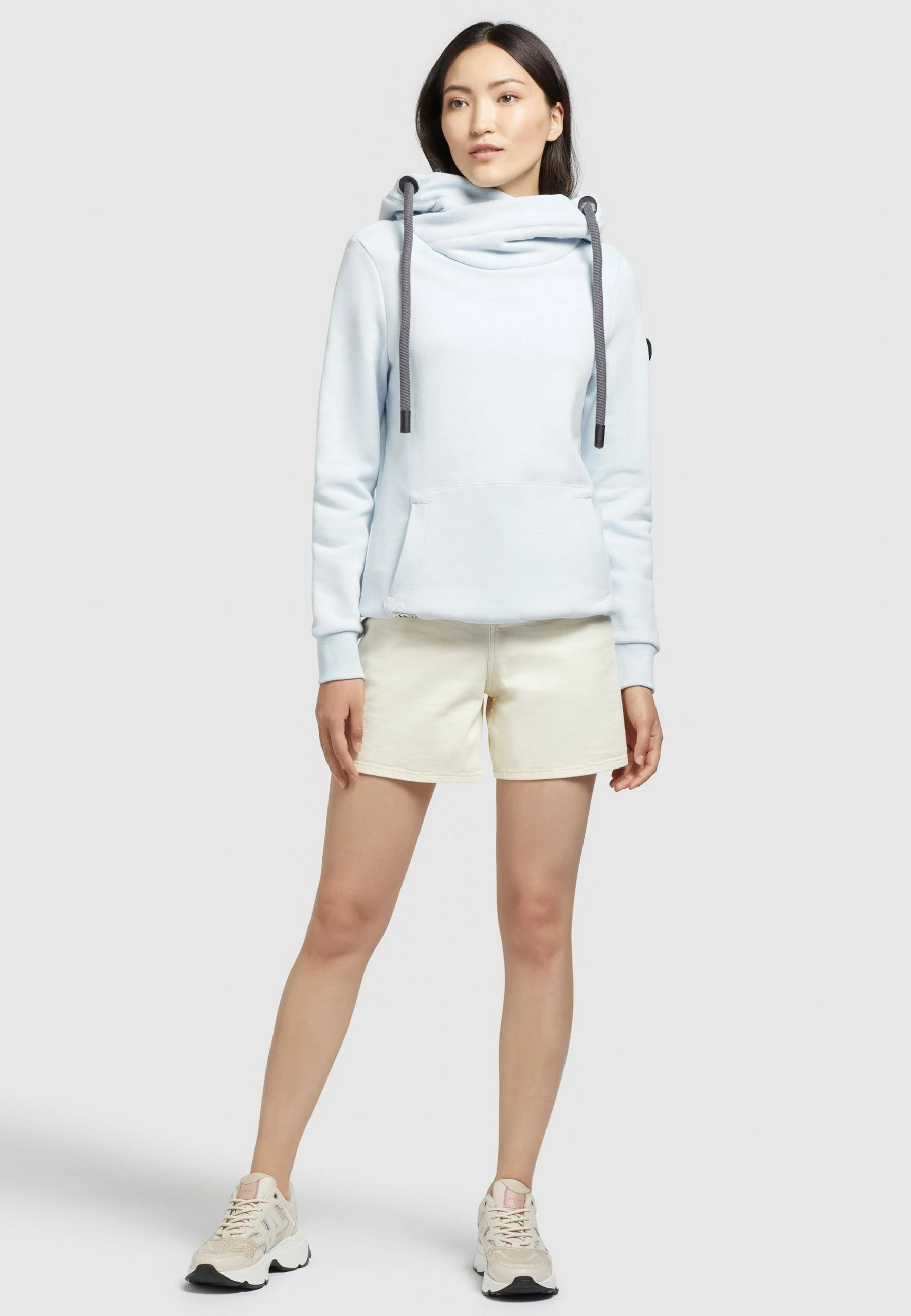 Khujo Rhabea - Hoodie - Hellblau 4 Khujo Rhabea - Hoodie - Hellblau - Afbeelding 2