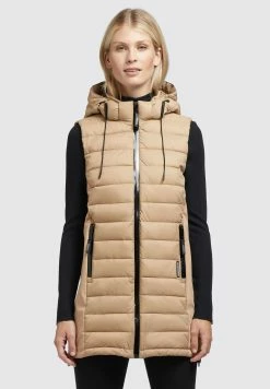 Khujo Weste Becca Matt - Bodywarmer - Beige 17 Khujo Weste Becca Matt - Bodywarmer - Beige -Khujo Winkel 1551e7c2e3b344ffaa0097ece7aa83fc