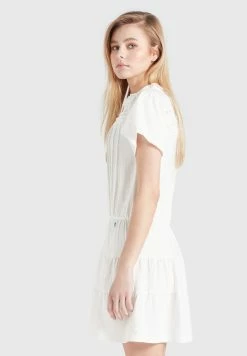 Khujo Kapua - Jurk - Weiß -Khujo Winkel 1775575eae06460a9889f491ca7d31ed