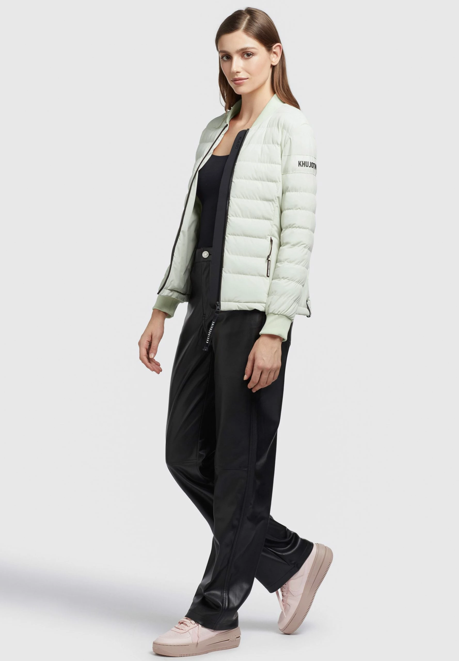 Khujo Maude Matt - Jas - Blassgrün 9 Khujo Maude Matt - Jas - Blassgrün - Afbeelding 7