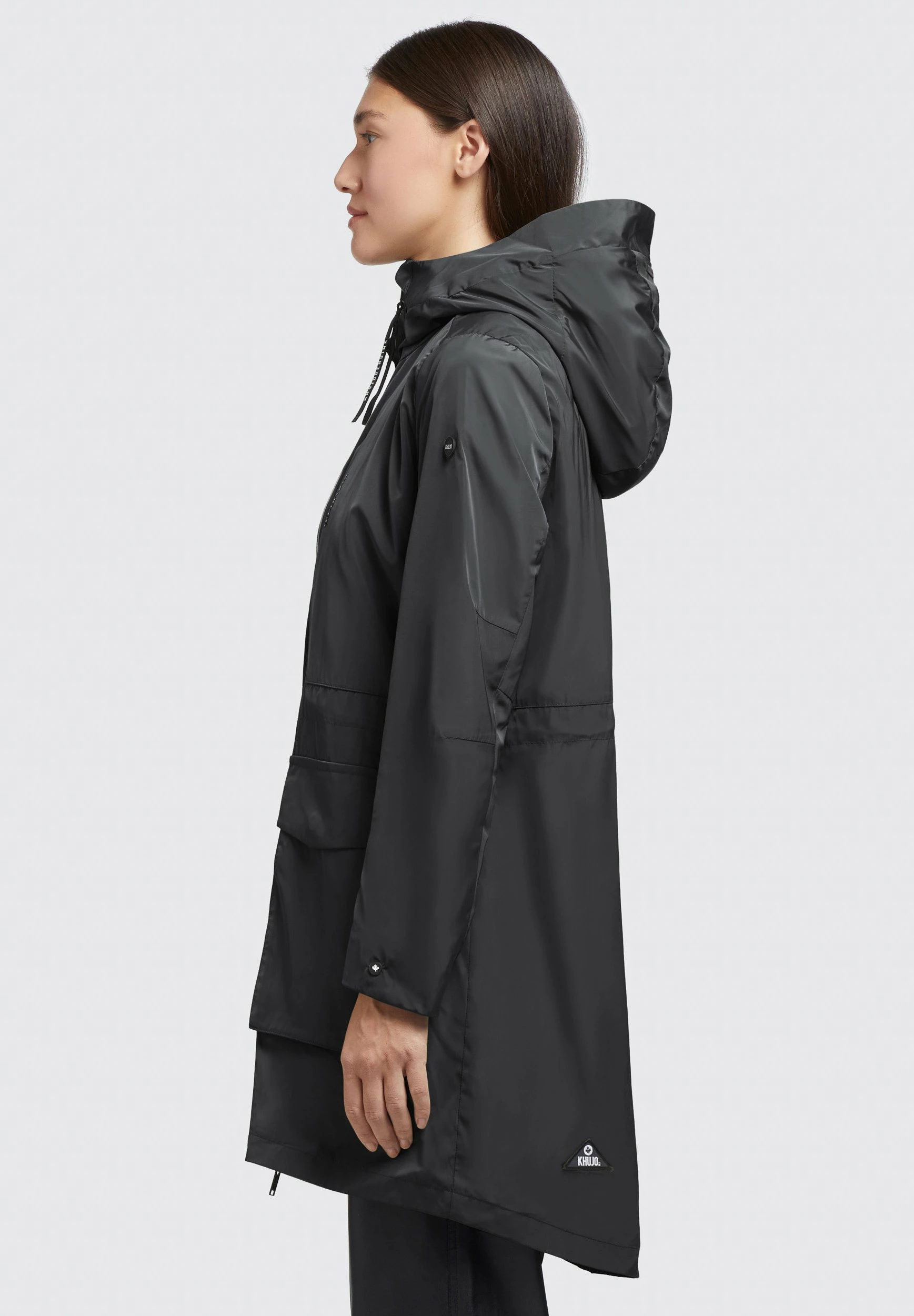 Khujo Mantel Ging - Halflange Jas - Schwarz 8 Khujo Mantel Ging - Halflange Jas - Schwarz - Afbeelding 6