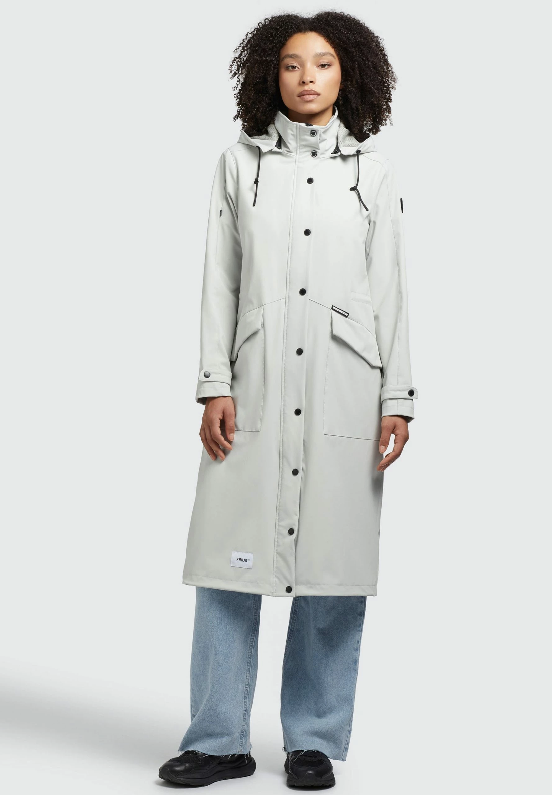 Khujo Smilla - Parka - Hellgrau 4 Khujo Smilla - Parka - Hellgrau - Afbeelding 2