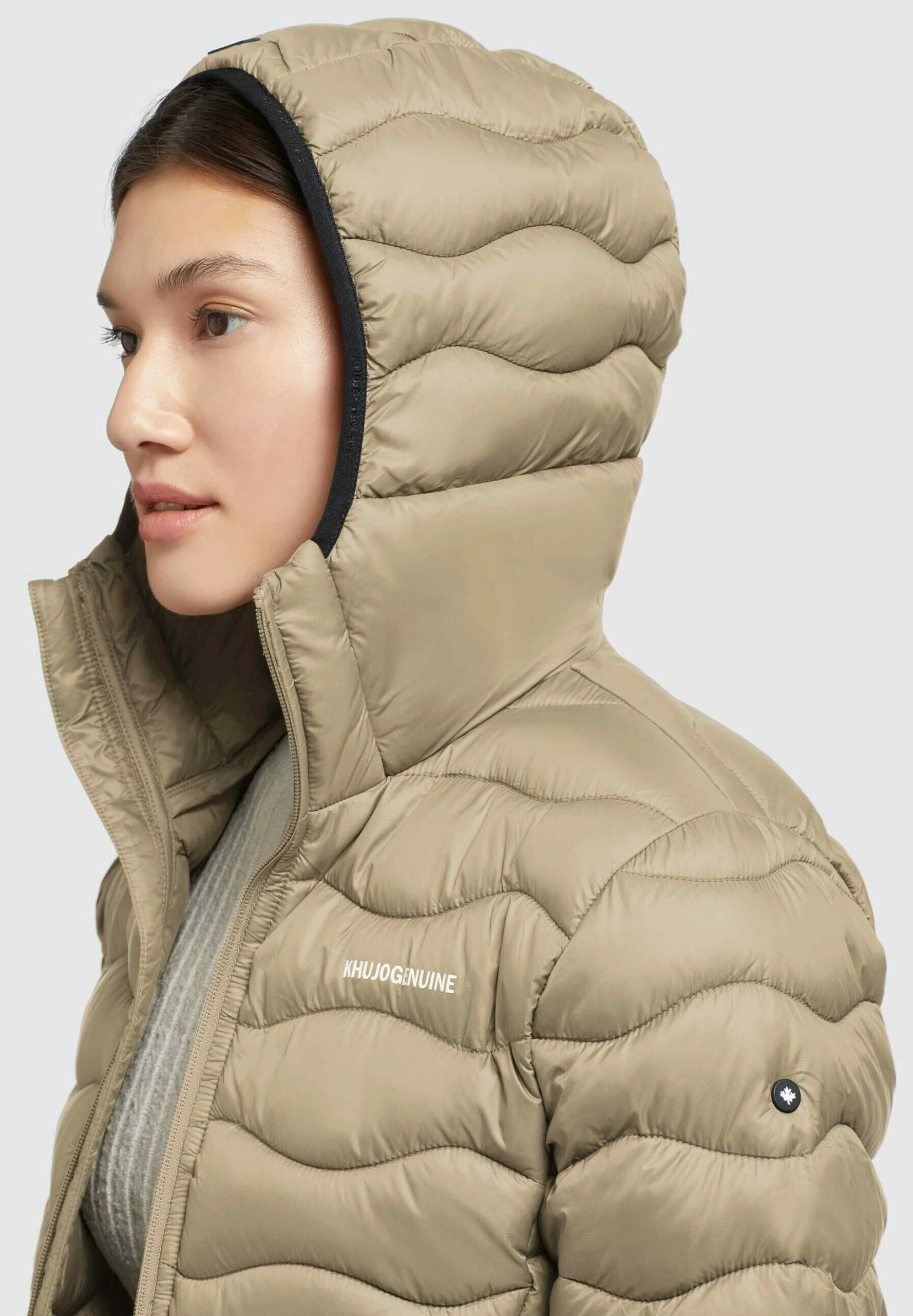 Khujo Nanna - Winterjas - Beige 8 Khujo Nanna - Winterjas - Beige - Afbeelding 6