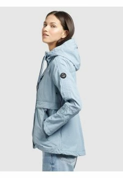 Khujo Zahira3 - Lichte Jas - Hellblau -Khujo Winkel 265322ac23534a158e2d3b271c10fdf1