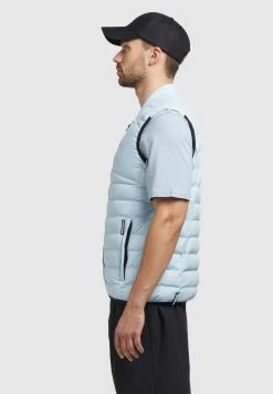 Khujo Reman Matt - Bodywarmer - Hellblau -Khujo Winkel 26fcbc6039c248ecaf40910c688c3ba3