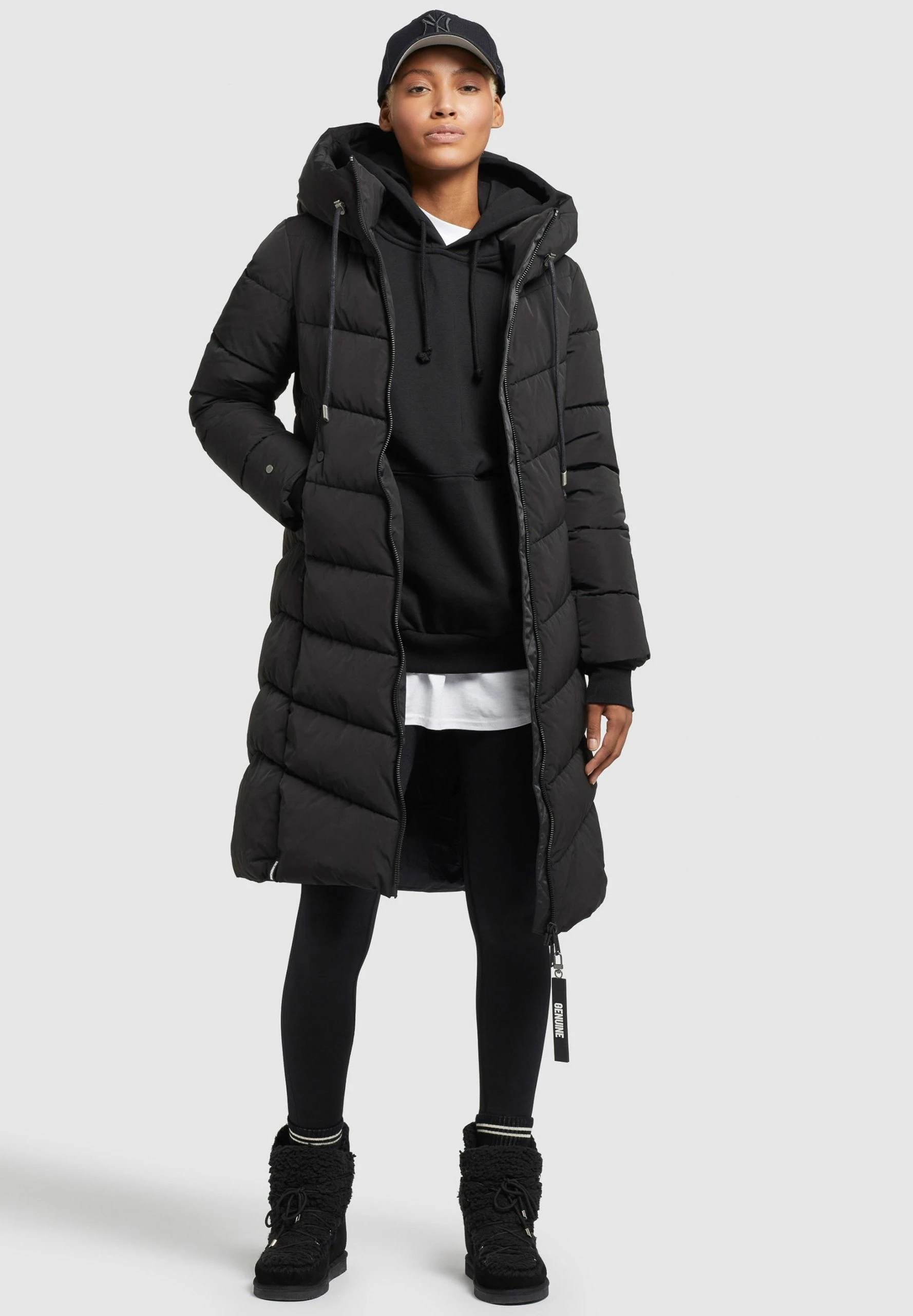 Khujo Klayd - Winterjas - Schwarz 6 Khujo Klayd - Winterjas - Schwarz - Afbeelding 4