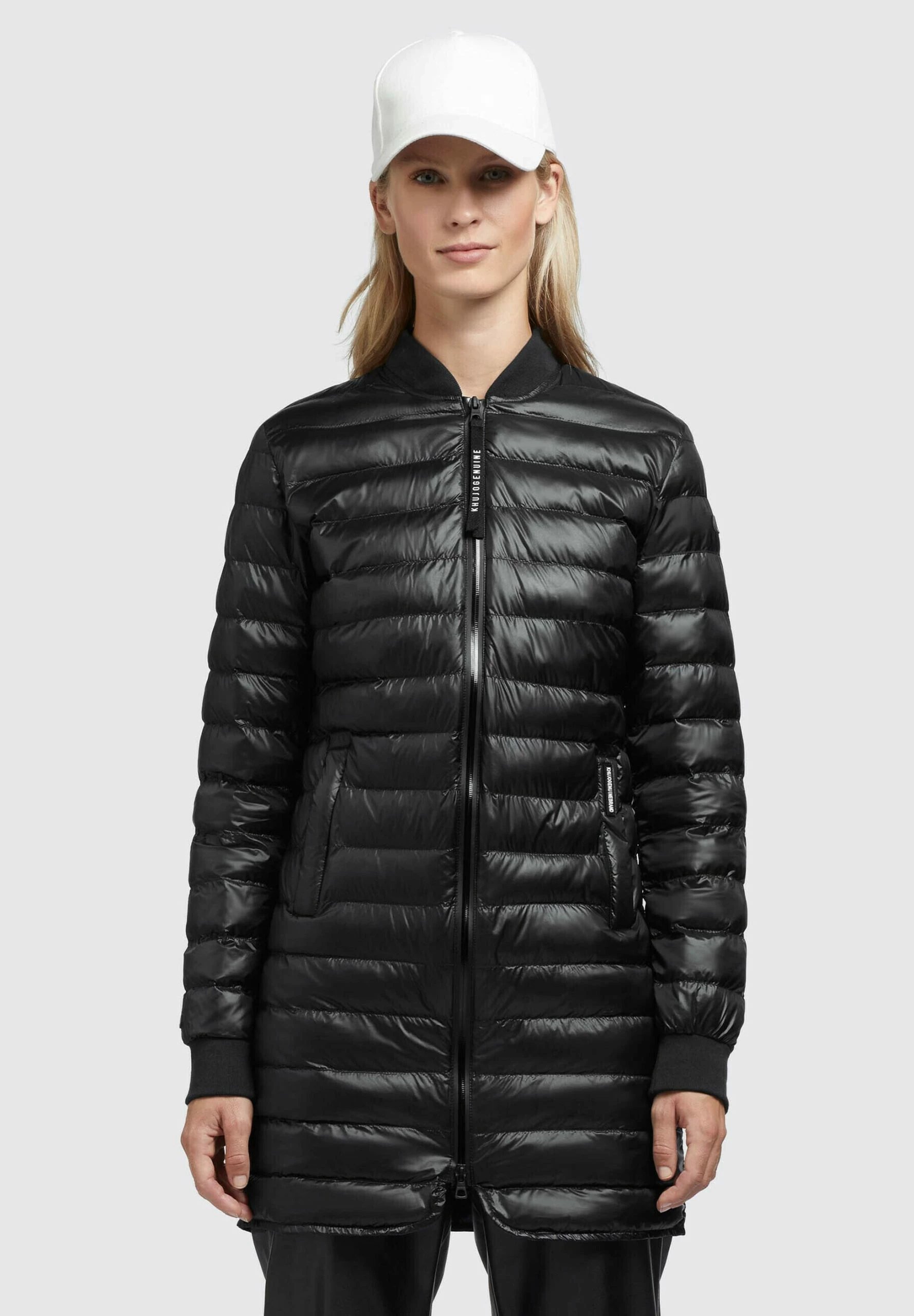 Khujo Greta Shiny - Jas - Schwarz 3 Khujo Greta Shiny - Jas - Schwarz