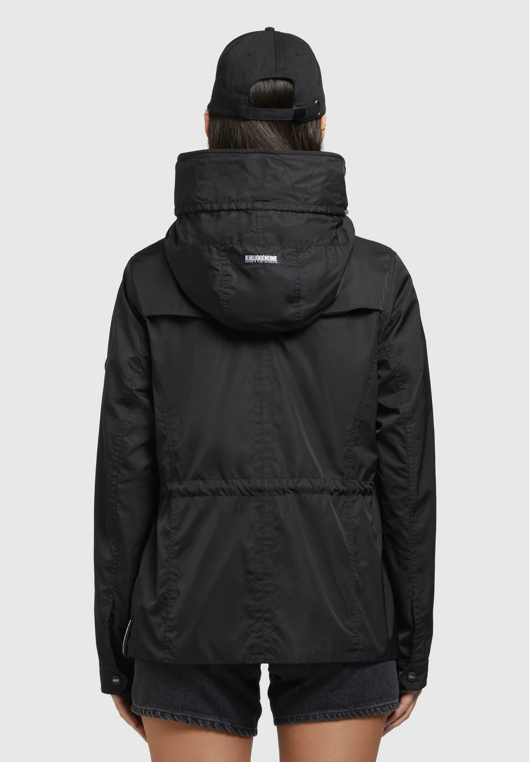 Khujo Debby - Lichte Jas - Schwarz 5 Khujo Debby - Lichte Jas - Schwarz - Afbeelding 3