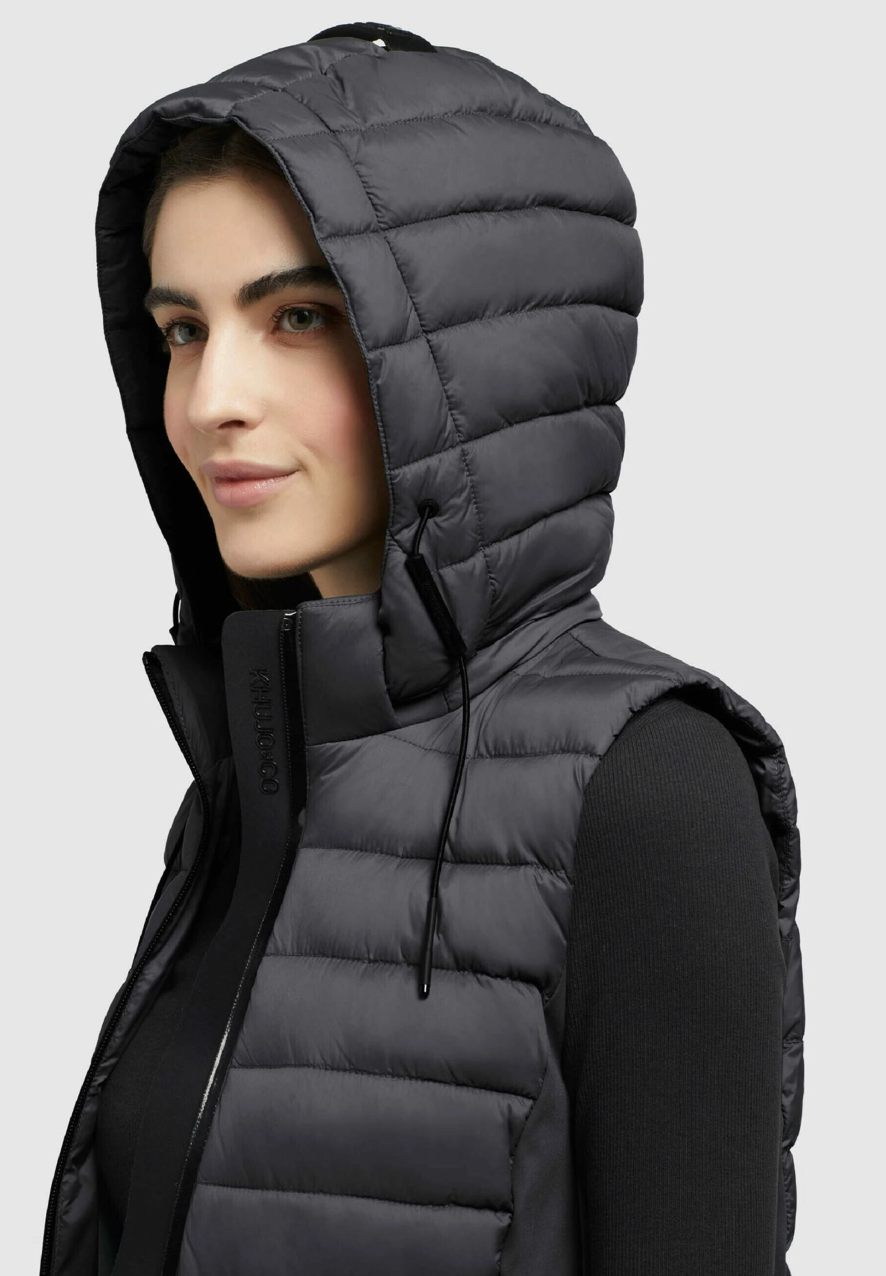 Khujo Weste Becca Matt - Bodywarmer - Schwarz 9 Khujo Weste Becca Matt - Bodywarmer - Schwarz - Afbeelding 7