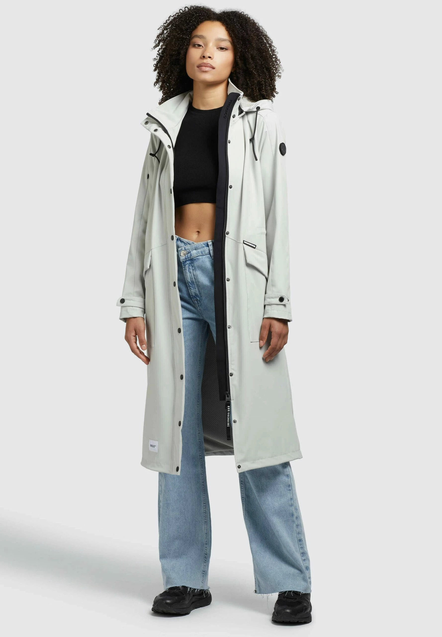 Khujo Smilla - Parka - Hellgrau 6 Khujo Smilla - Parka - Hellgrau - Afbeelding 4