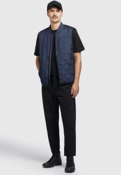 Khujo Liel - Bodywarmer - Dunkelblau -Khujo Winkel 373829a3148b4a5889926adadb9d5cfa