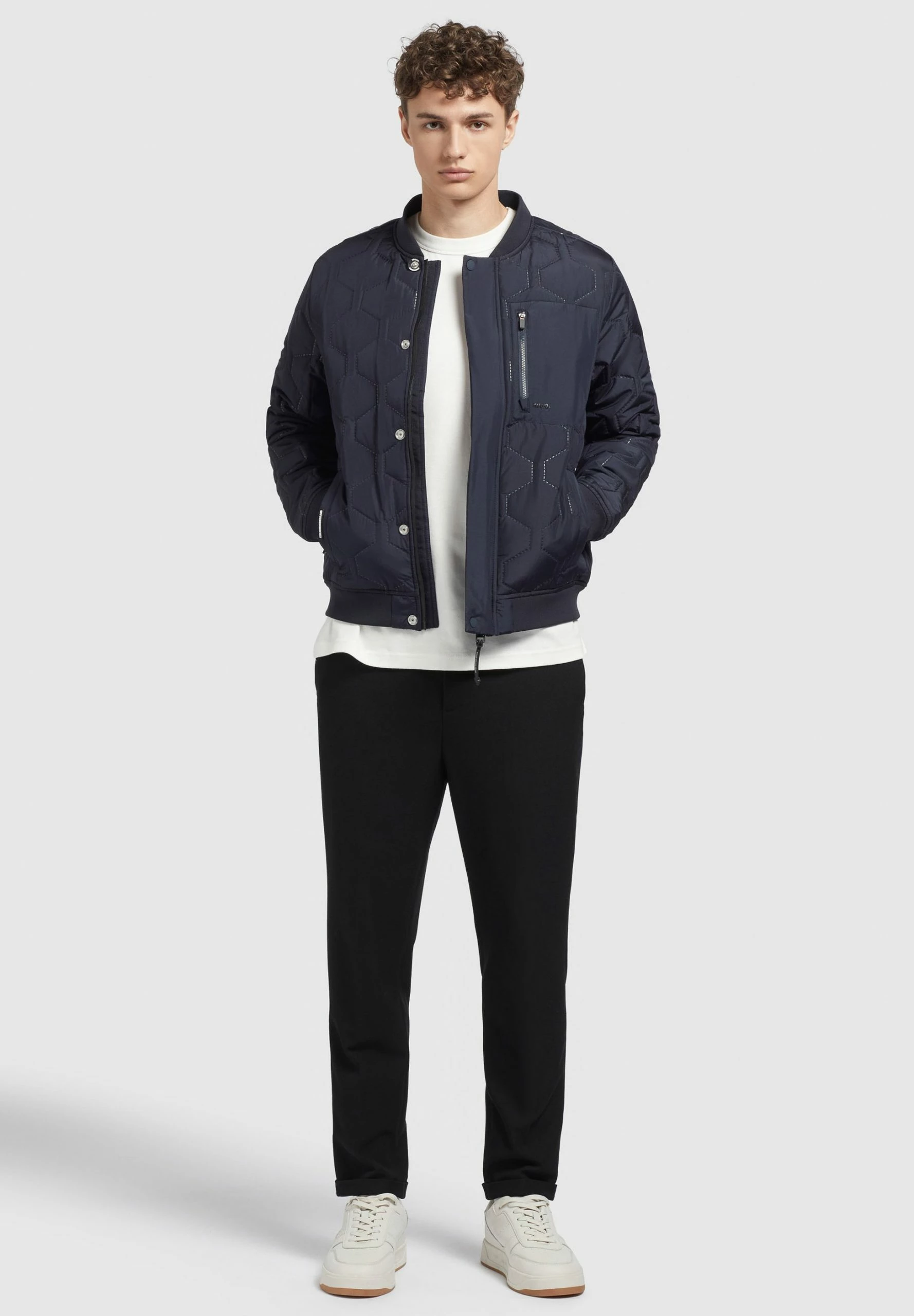 Khujo Carlson - Jas - Dunkelblau 4 Khujo Carlson - Jas - Dunkelblau - Afbeelding 2