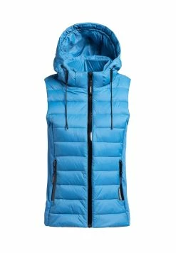 Khujo Fabia Matt - Bodywarmer - Blau 17 Khujo Fabia Matt - Bodywarmer - Blau -Khujo Winkel 42153e675ea747f7804f6a196921f6b4