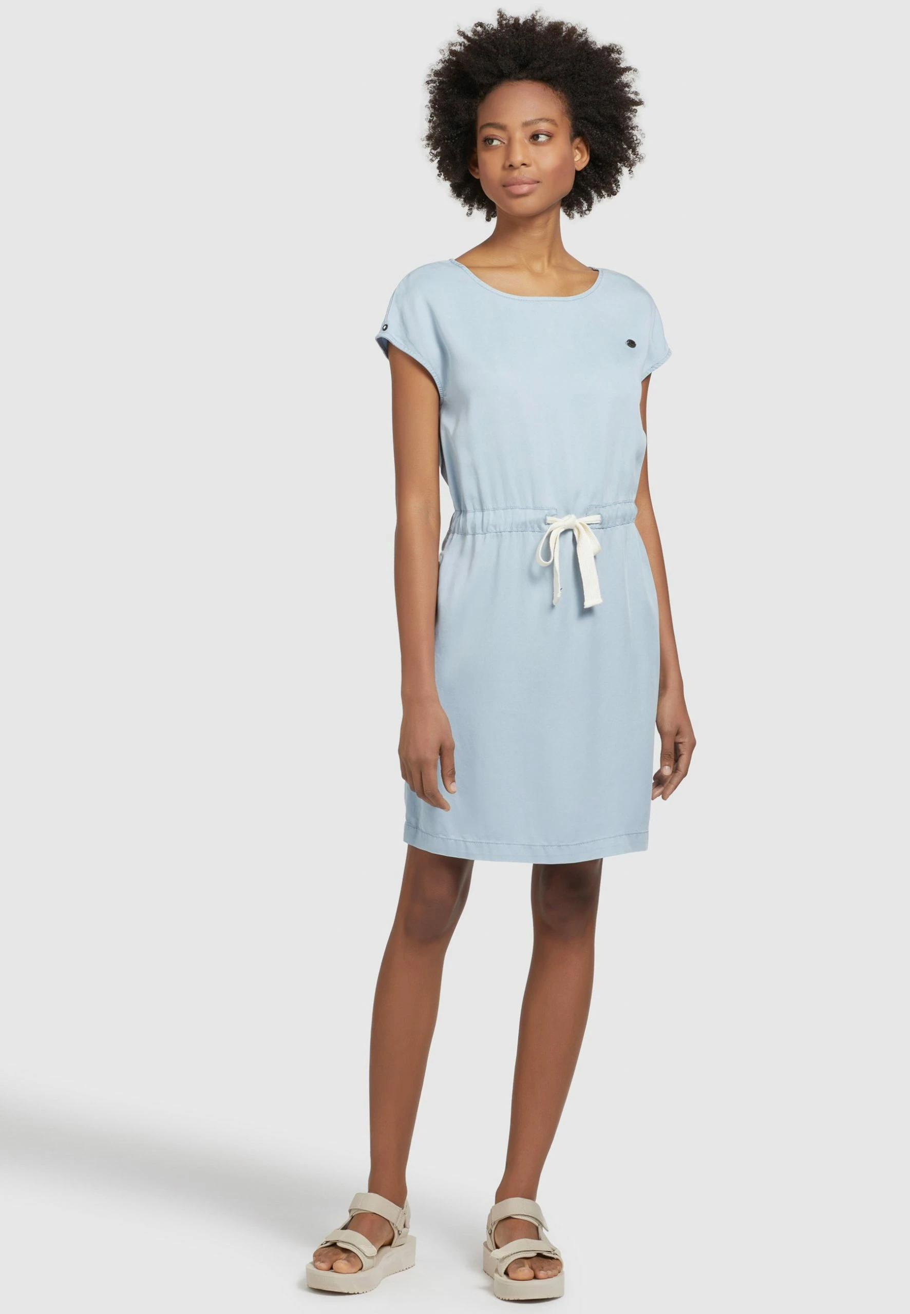 Khujo Hediye - Jurk - Hellblau 9 Khujo Hediye - Jurk - Hellblau - Afbeelding 7