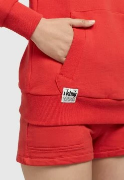 Khujo Rhabea - Hoodie - Rot -Khujo Winkel 43e3ac036a8a4cfc95bb4c1b0197a128