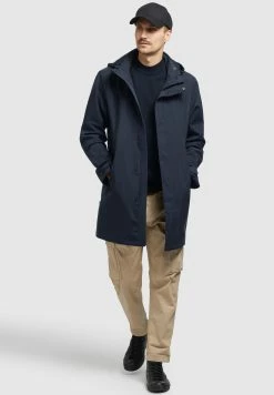 Khujo York - Regenjas - Dunkelblau -Khujo Winkel 44dd7b9d906542f89a18ba133a8dea61