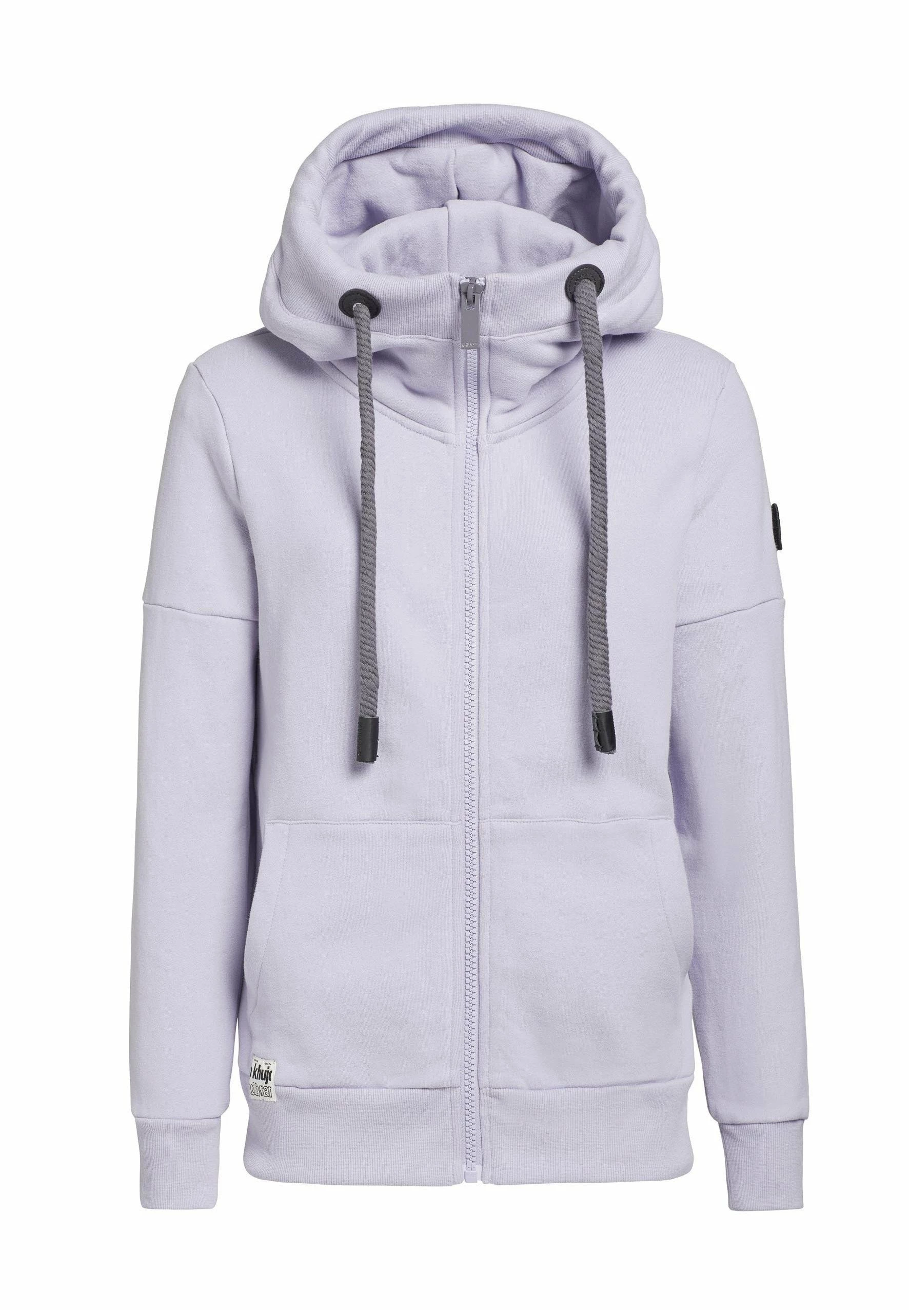 Khujo Salomea - Sweater Met Rits - Flieder 10 Khujo Salomea - Sweater Met Rits - Flieder - Afbeelding 8