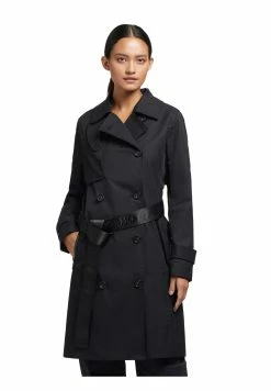 Khujo Trenchcoat - Schwarz