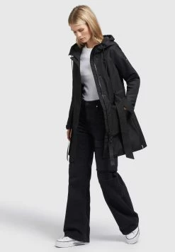 Khujo Lauren - Parka - Schwarz -Khujo Winkel 46c2480da9084e559cf02540553e393e