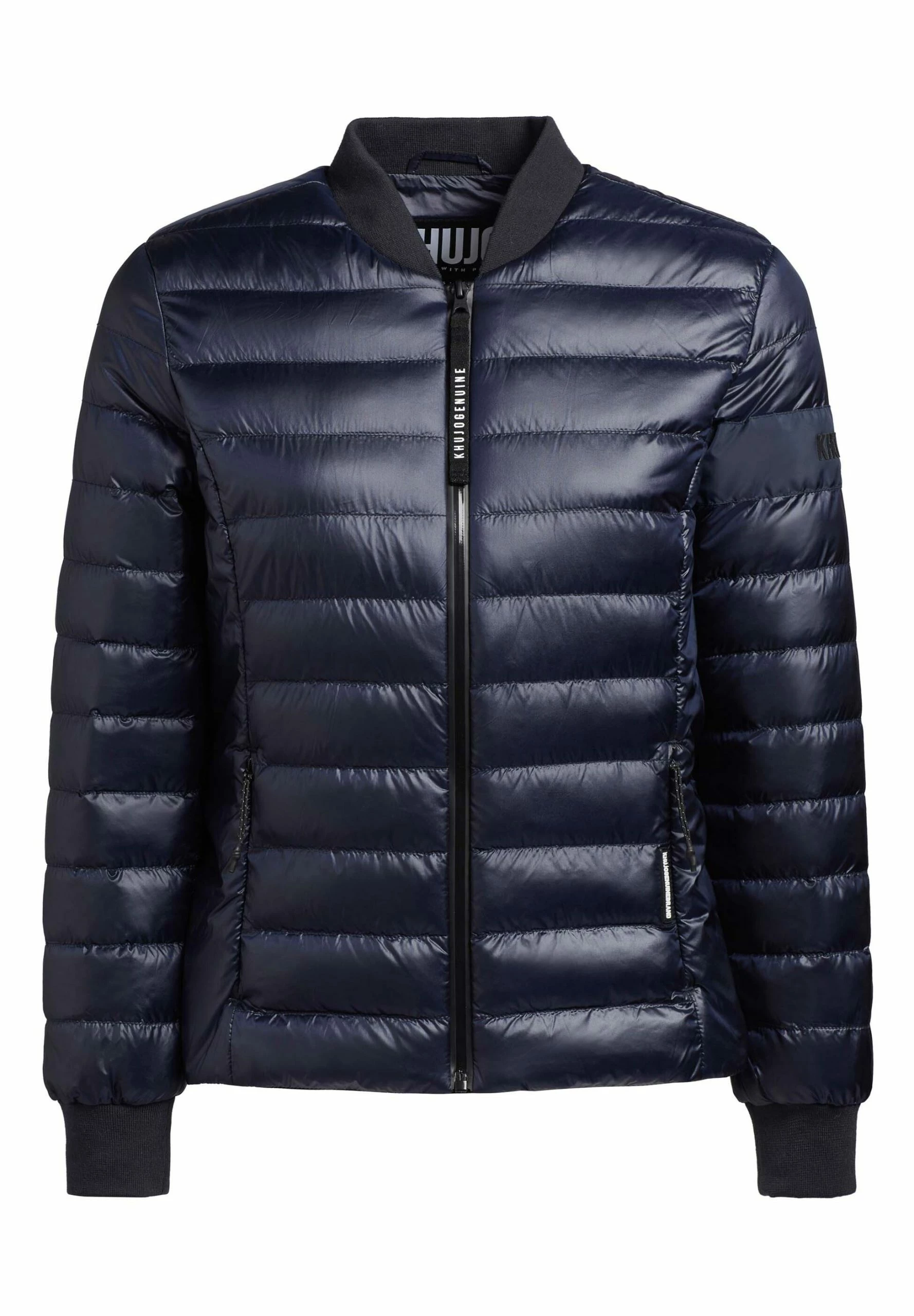 Khujo Maude Shiny - Bomberjacks - Dunkelblau 10 Khujo Maude Shiny - Bomberjacks - Dunkelblau - Afbeelding 8