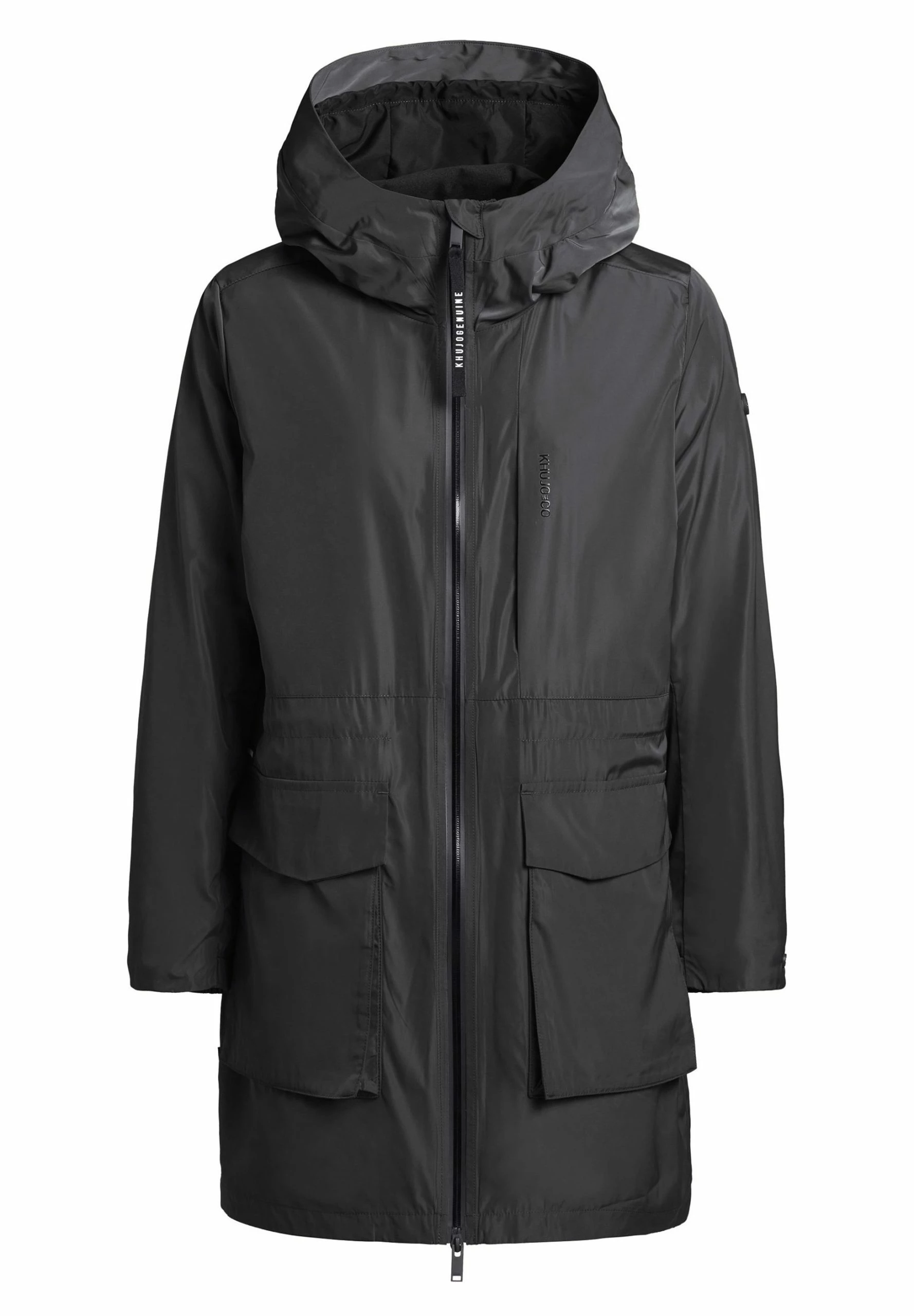 Khujo Mantel Ging - Halflange Jas - Schwarz 11 Khujo Mantel Ging - Halflange Jas - Schwarz - Afbeelding 9