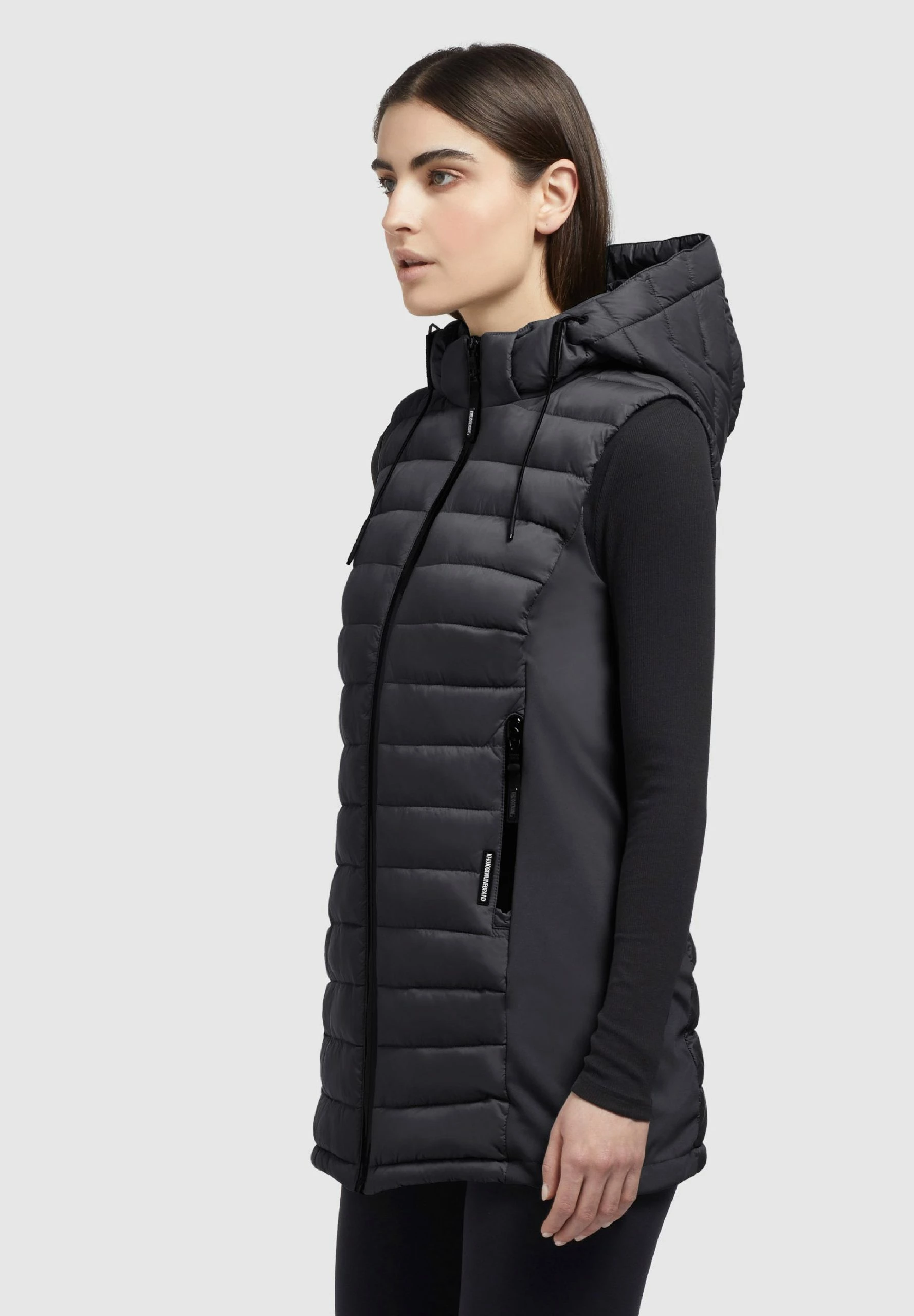 Khujo Weste Becca Matt - Bodywarmer - Schwarz 7 Khujo Weste Becca Matt - Bodywarmer - Schwarz - Afbeelding 5