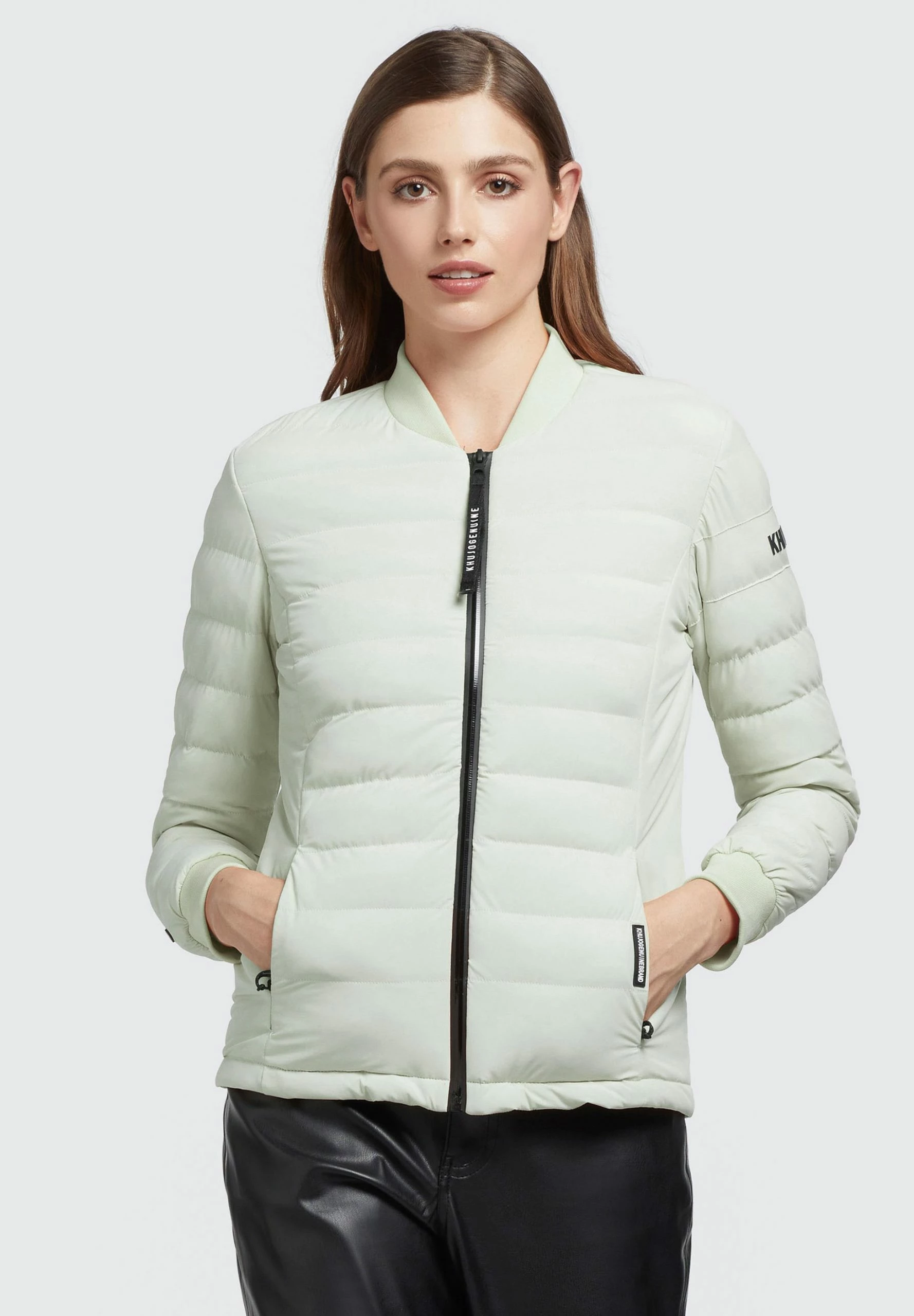 Khujo Maude Matt - Jas - Blassgrün 3 Khujo Maude Matt - Jas - Blassgrün