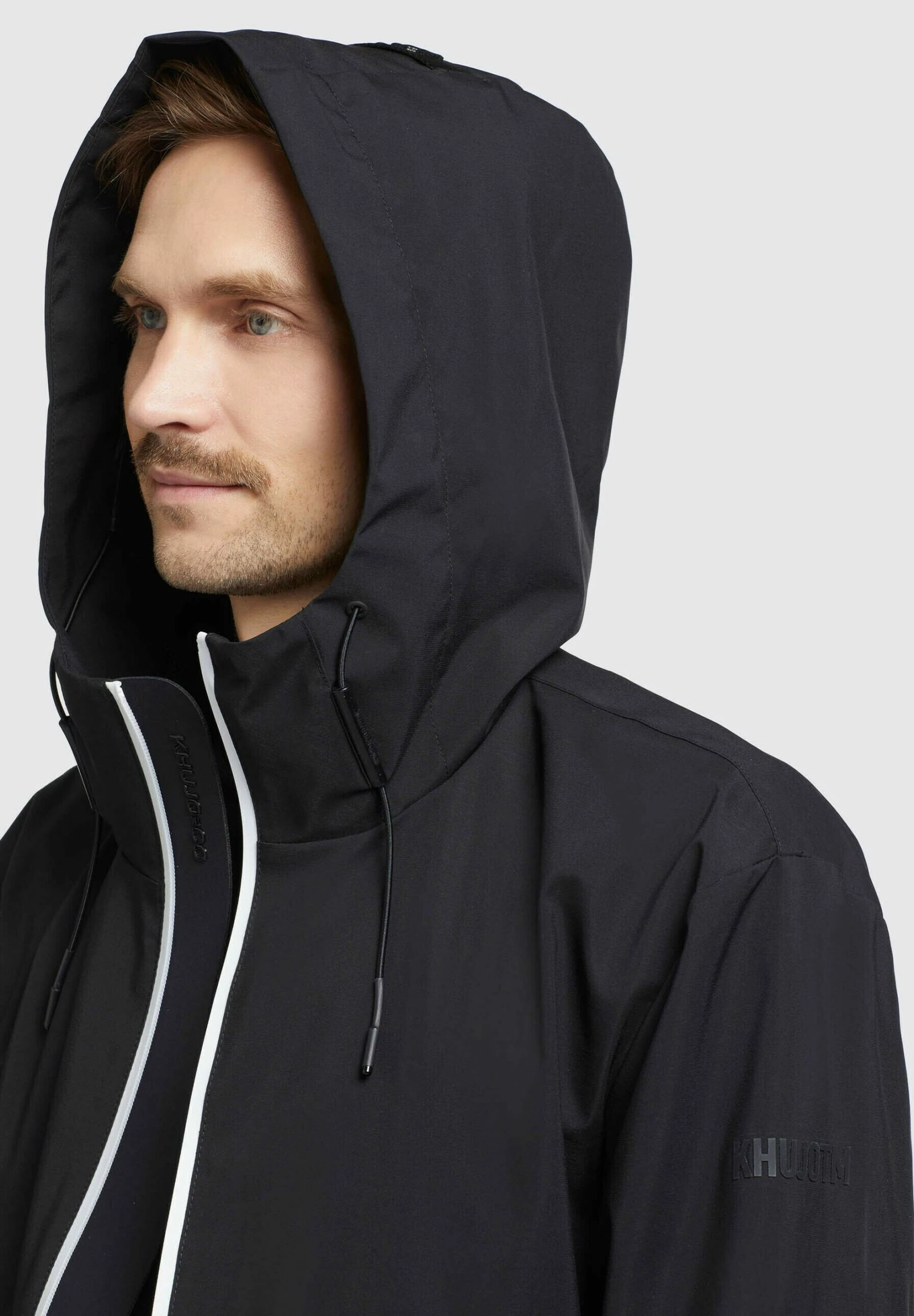 Khujo Neal - Outdoorjas - Schwarz 8 Khujo Neal - Outdoorjas - Schwarz - Afbeelding 6