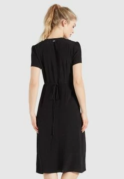 Khujo Porgy - Jurk - Schwarz 11 Khujo Porgy - Jurk - Schwarz -Khujo Winkel 5b8aaea05f1f47c5a61189c422faa6e2