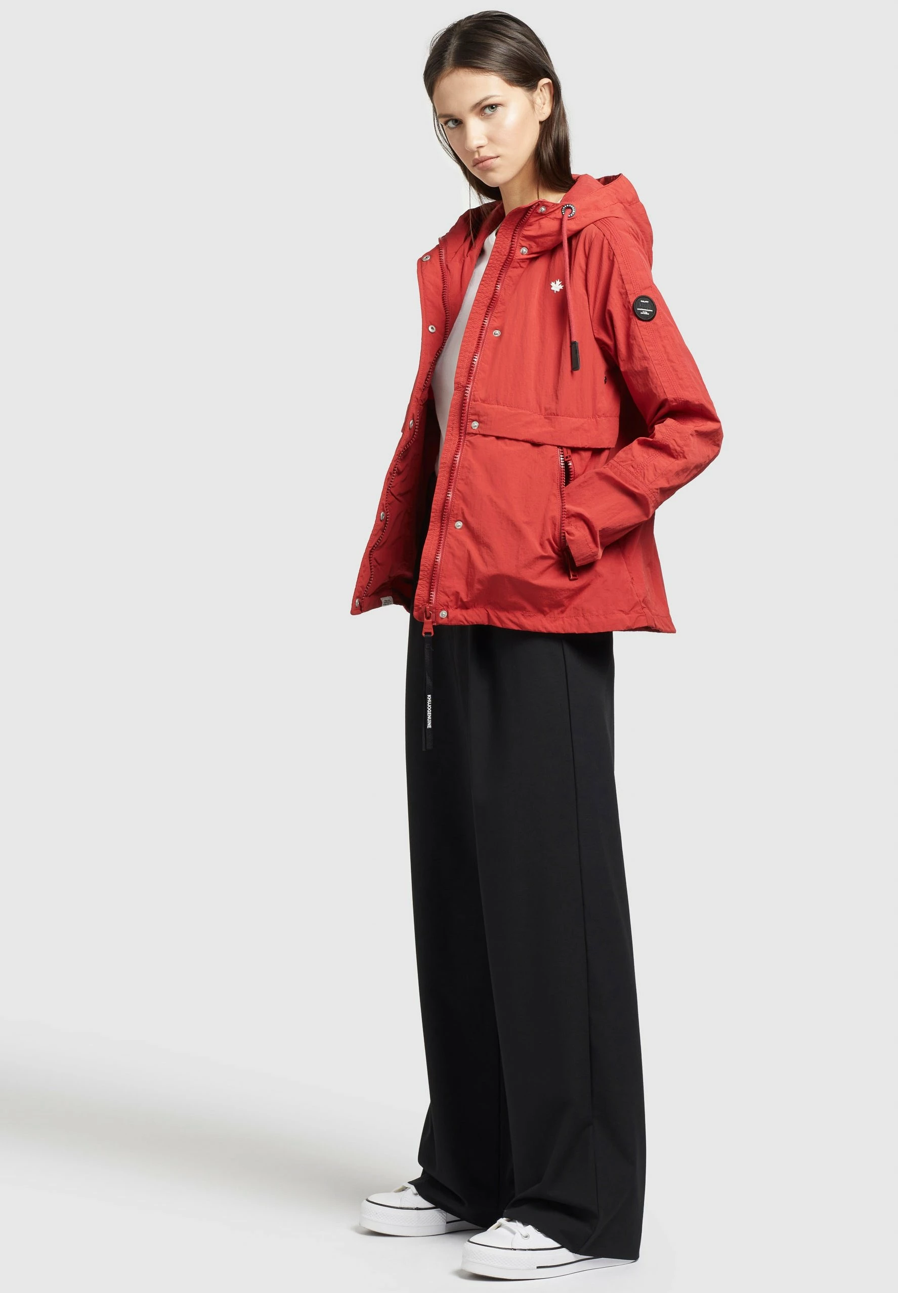 Khujo Zahira3 - Lichte Jas - Rot 9 Khujo Zahira3 - Lichte Jas - Rot - Afbeelding 7