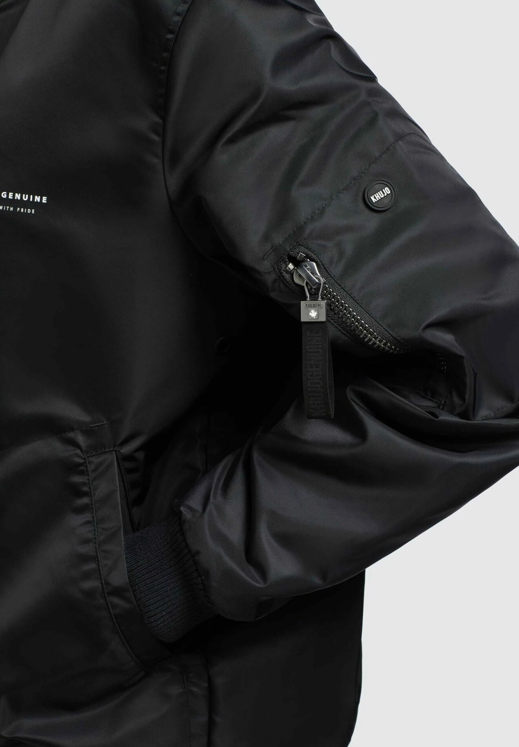 Khujo Lova - Jas - Schwarz 8 Khujo Lova - Jas - Schwarz - Afbeelding 6