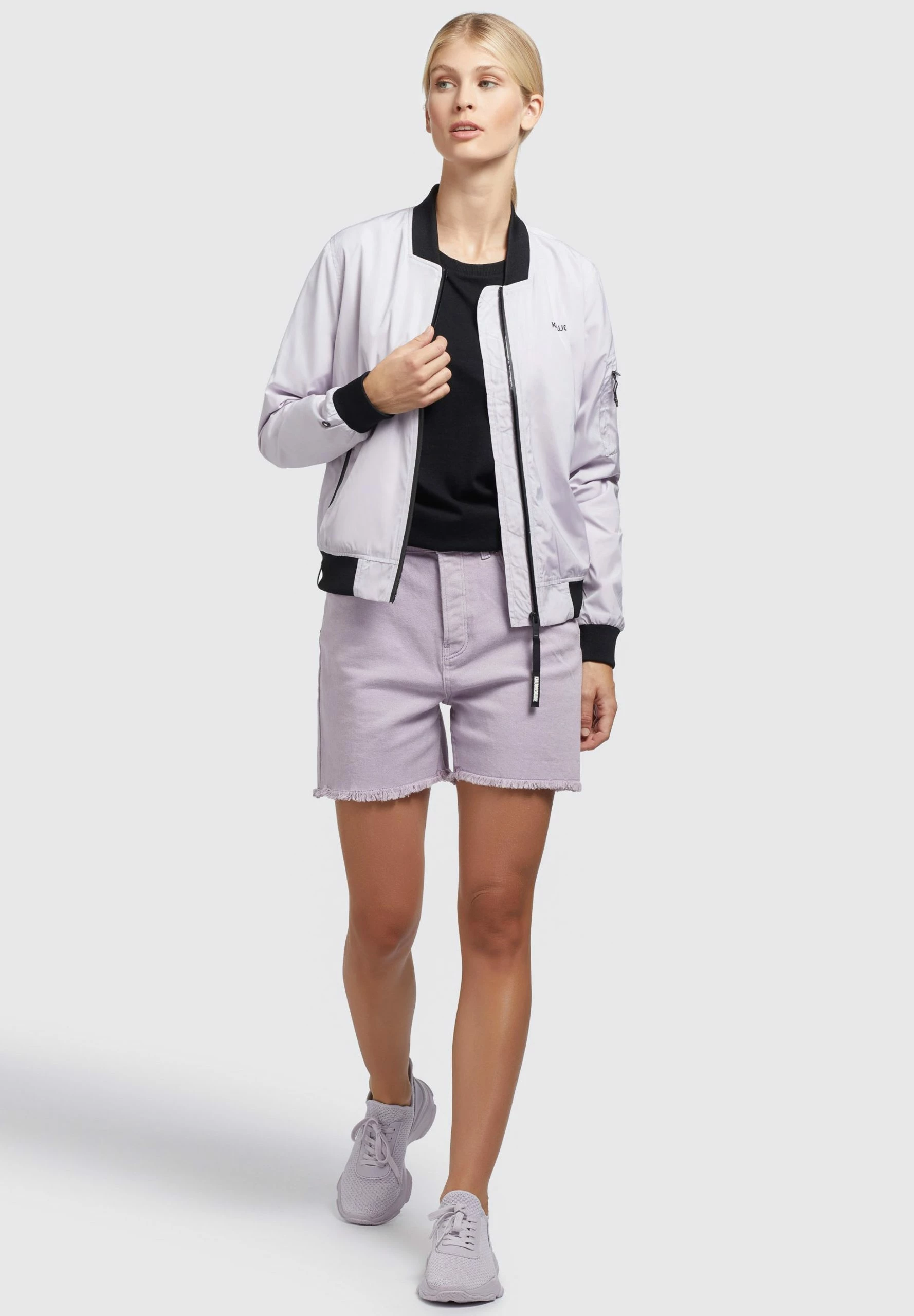 Khujo Stence2 - Bomberjacks - Flieder Hell 4 Khujo Stence2 - Bomberjacks - Flieder Hell - Afbeelding 2