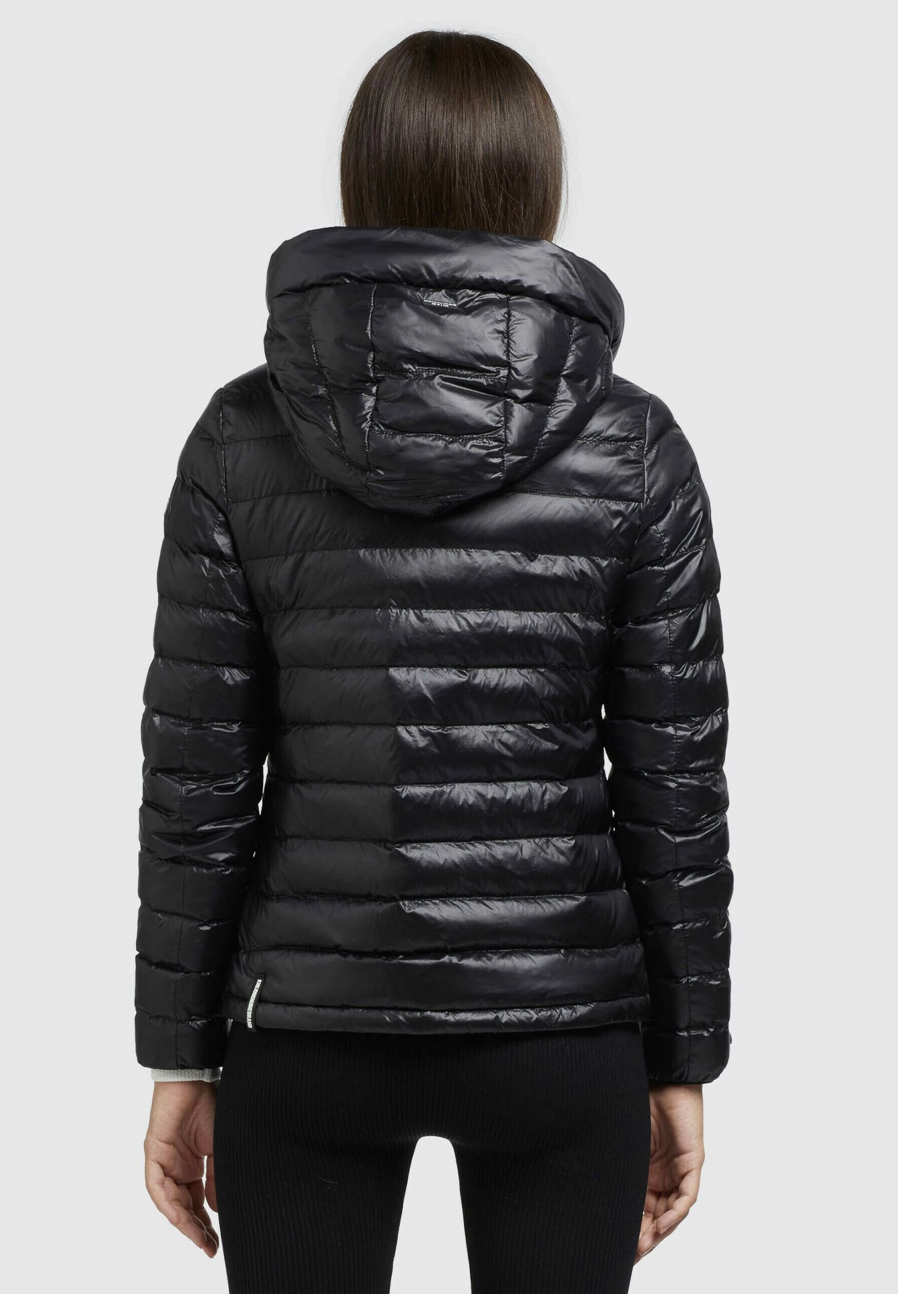 Khujo Lovina4 Shiny - Jas - Schwarz 5 Khujo Lovina4 Shiny - Jas - Schwarz - Afbeelding 3