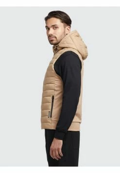 Khujo Wemo Matt - Bodywarmer - Beige -Khujo Winkel 74cf340b4b83456588026629038a488f