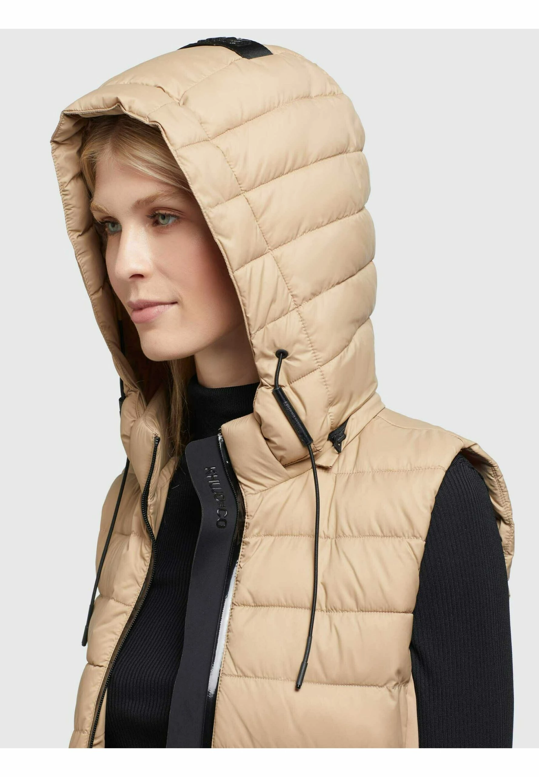 Khujo Weste Becca Matt - Bodywarmer - Beige 7 Khujo Weste Becca Matt - Bodywarmer - Beige - Afbeelding 5